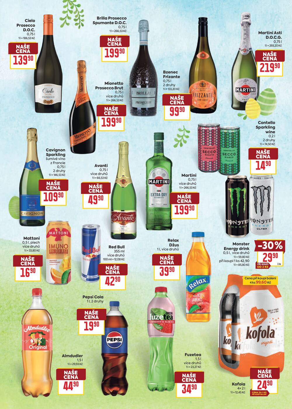 BILLA Velikonoce od 4.3. do 17.3.2026