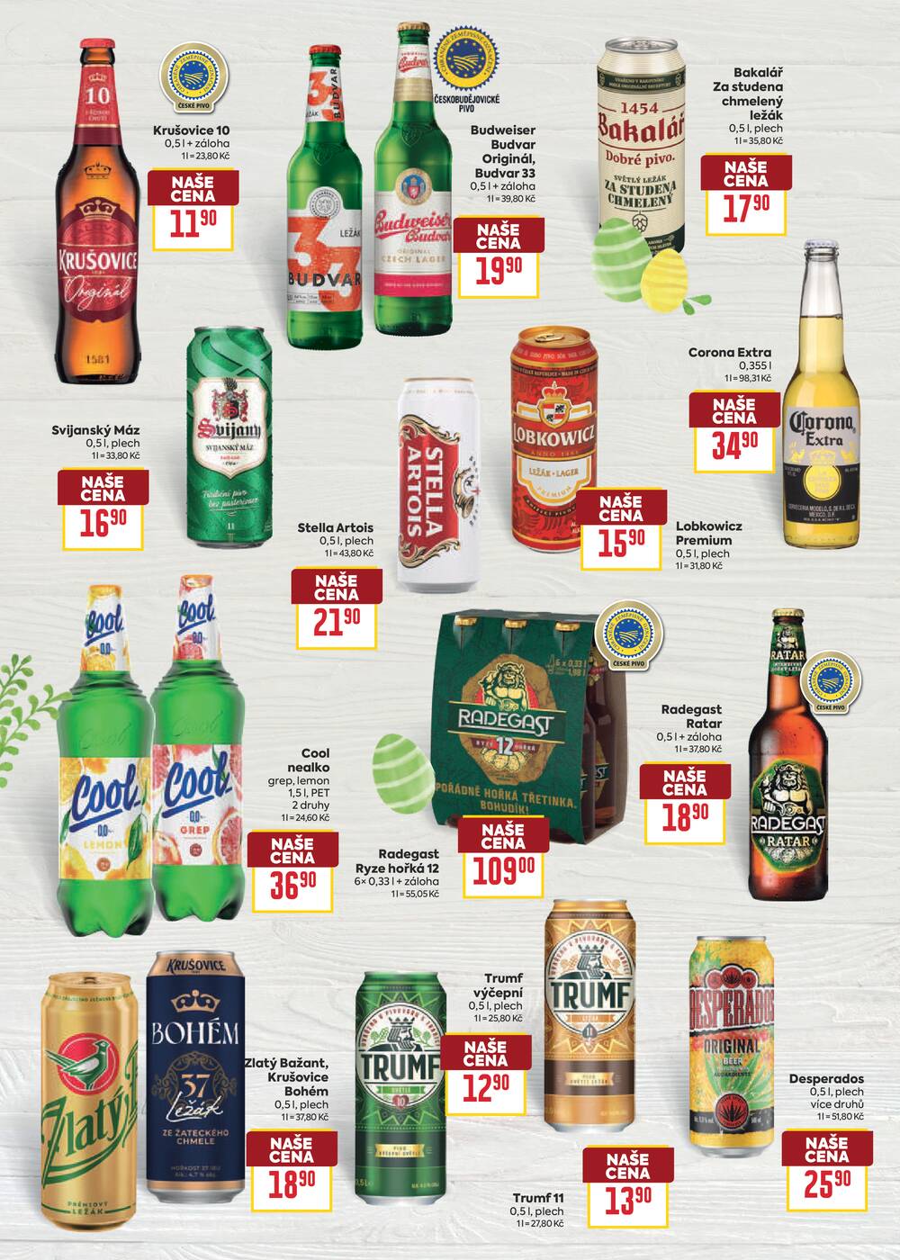 BILLA Velikonoce od 4.3. do 17.3.2026