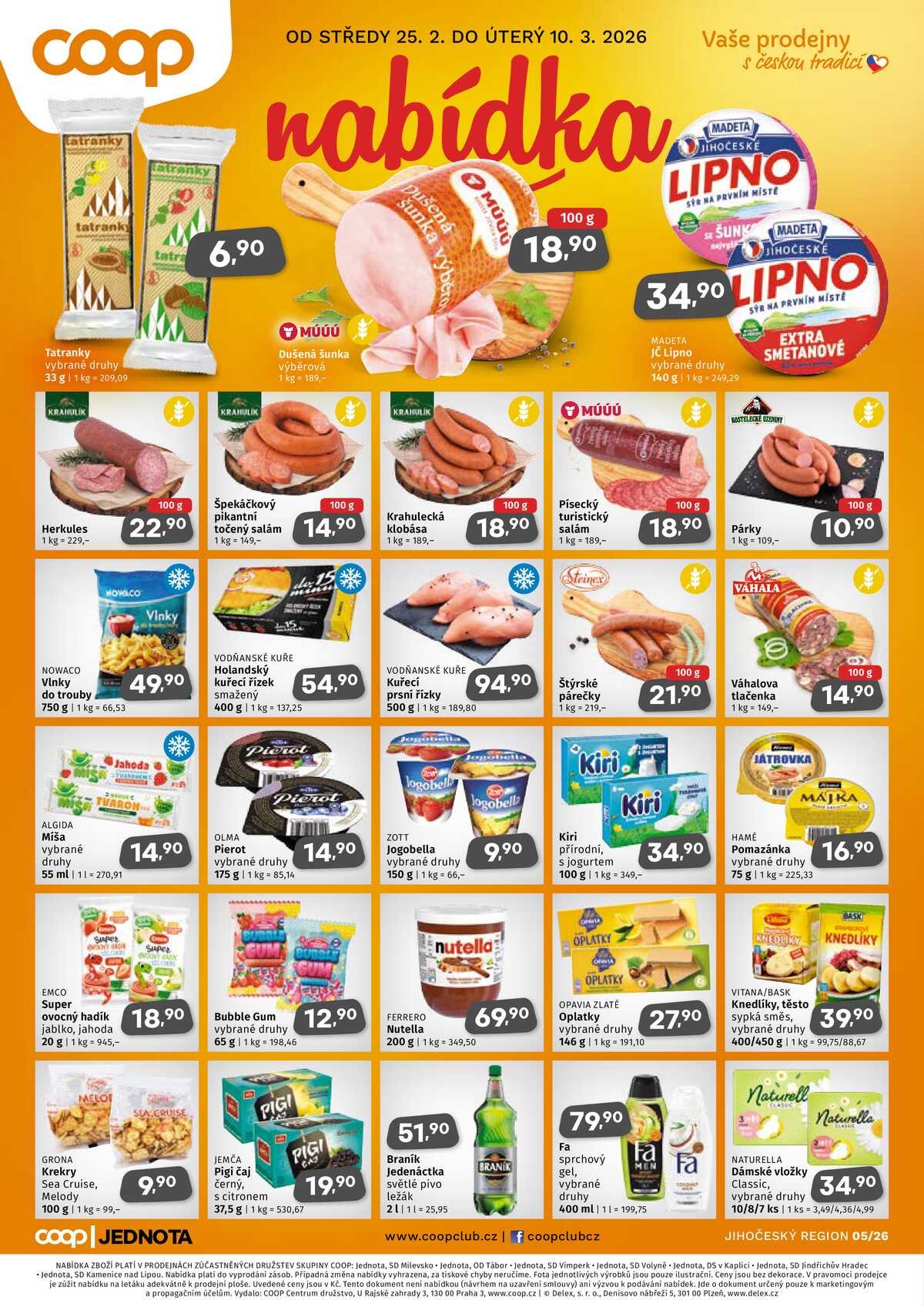 COOP Jihočeský region do 10.3. strana 1