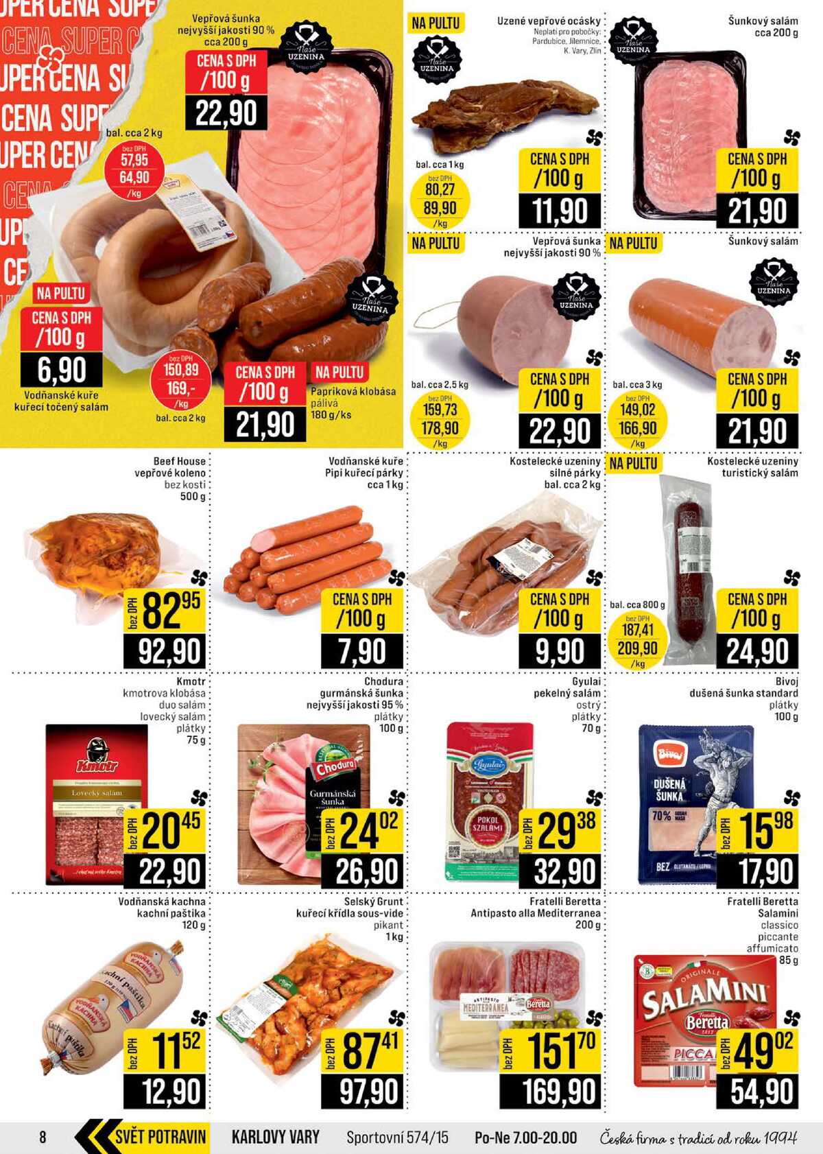 JIP Cash & Carry Brno, Praha, Ostrava, Jilemnice, Pardubice, Ostrava, Karlovy Vary, Olomouc a Zlín od 25.2. do 3.3.2026 strana 8