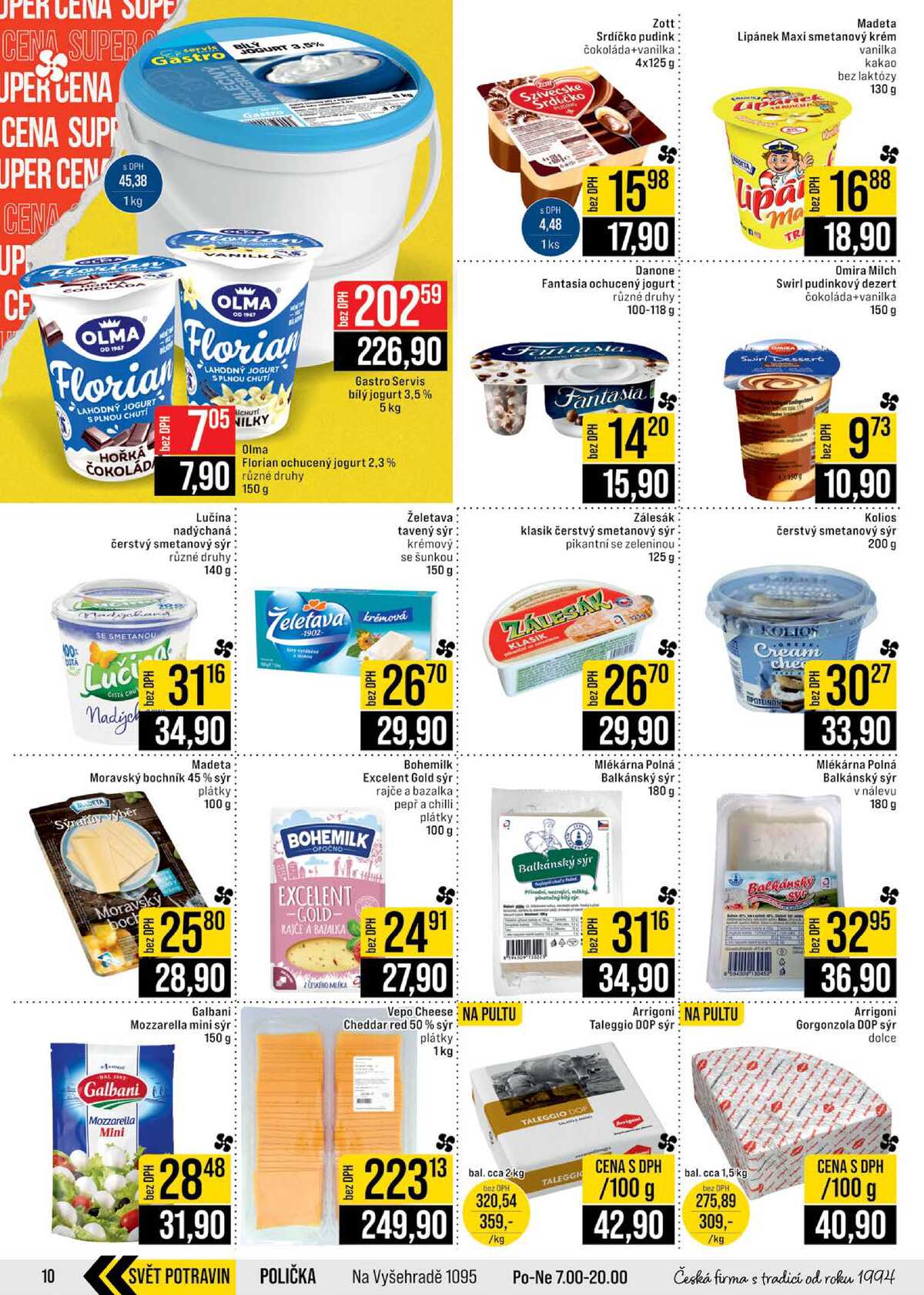 JIP Cash & Carry Brno, Praha, Ostrava, Jilemnice, Pardubice, Ostrava, Karlovy Vary, Olomouc a Zlín od 25.2. do 3.3.2026 strana 10