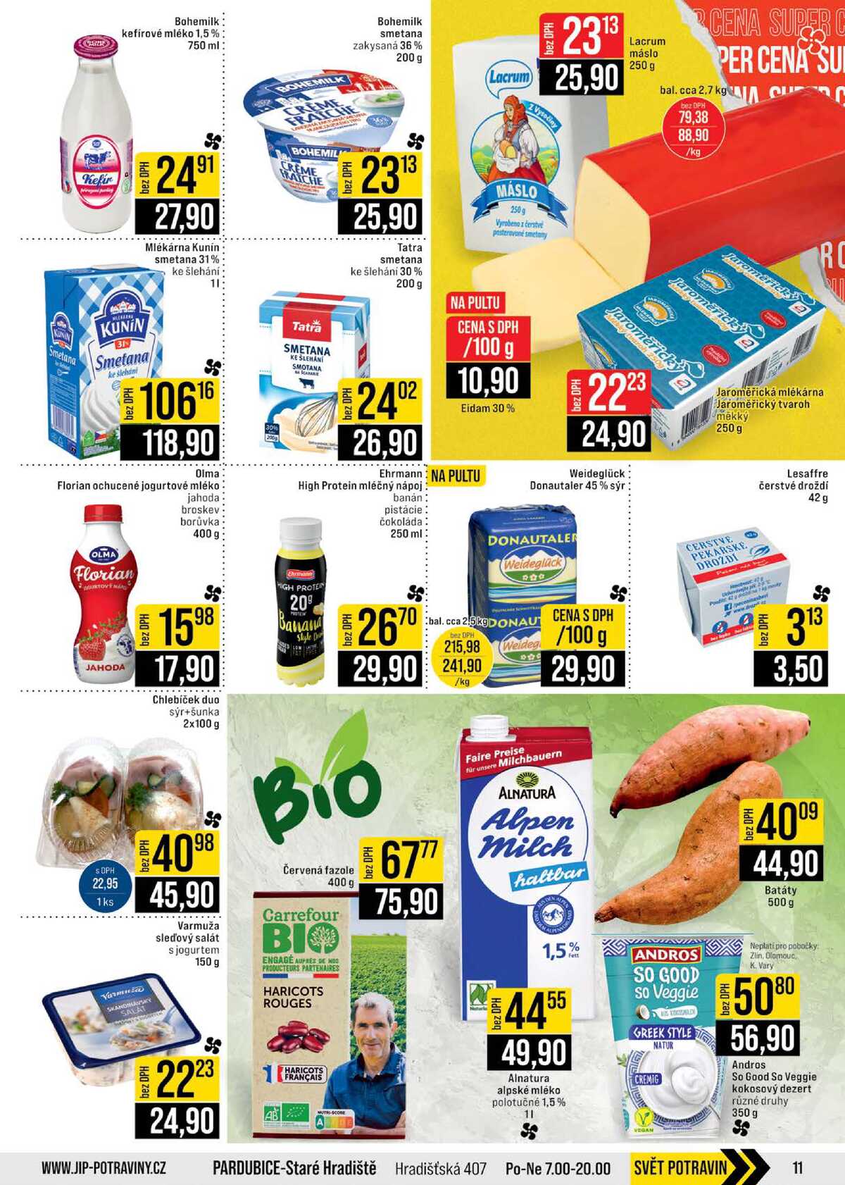 JIP Cash & Carry Brno, Praha, Ostrava, Jilemnice, Pardubice, Ostrava, Karlovy Vary, Olomouc a Zlín od 25.2. do 3.3.2026 strana 11