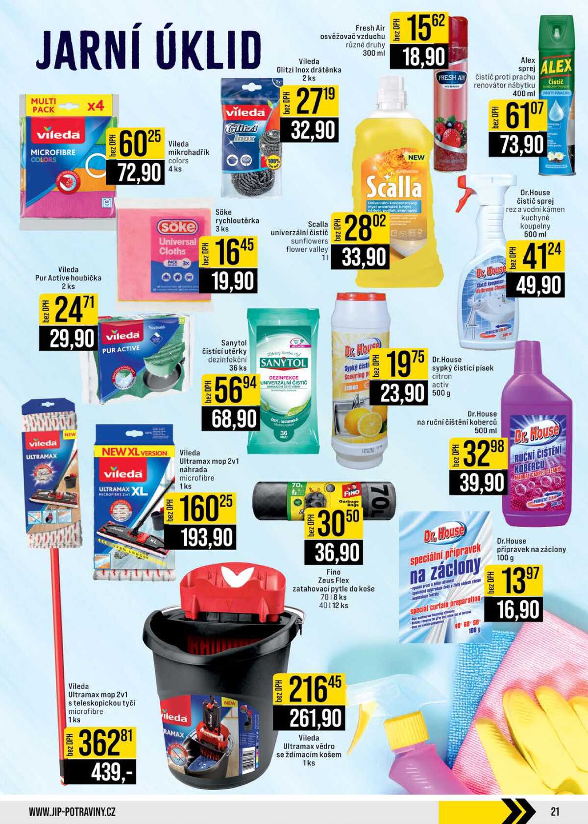 JIP Cash & Carry Brno, Praha, Ostrava, Jilemnice, Pardubice, Ostrava, Karlovy Vary, Olomouc a Zlín od 25.2. do 3.3.2026 strana 21