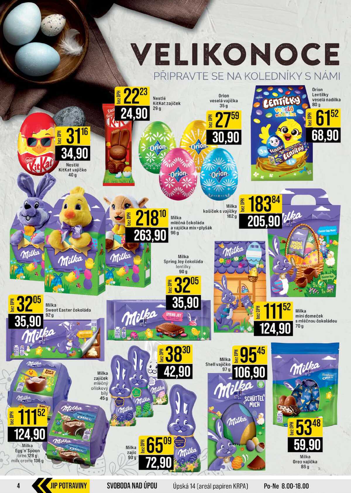 JIP Cash & Carry České Budějovice, Most, Náchod, Polička, Sušice a Svoboda nad Úpou od 25.2. do 3.3.2026 strana 4