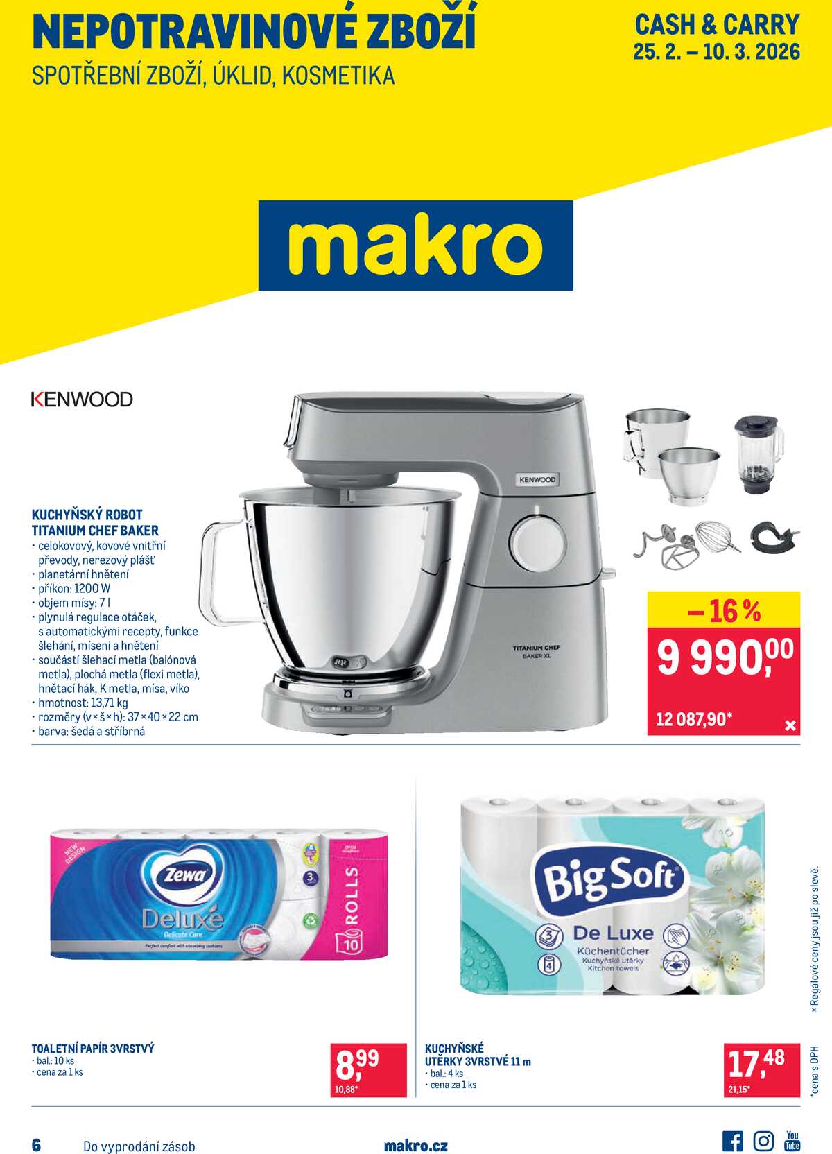 Makro Nepotravinové zboží do 10.3. strana 1