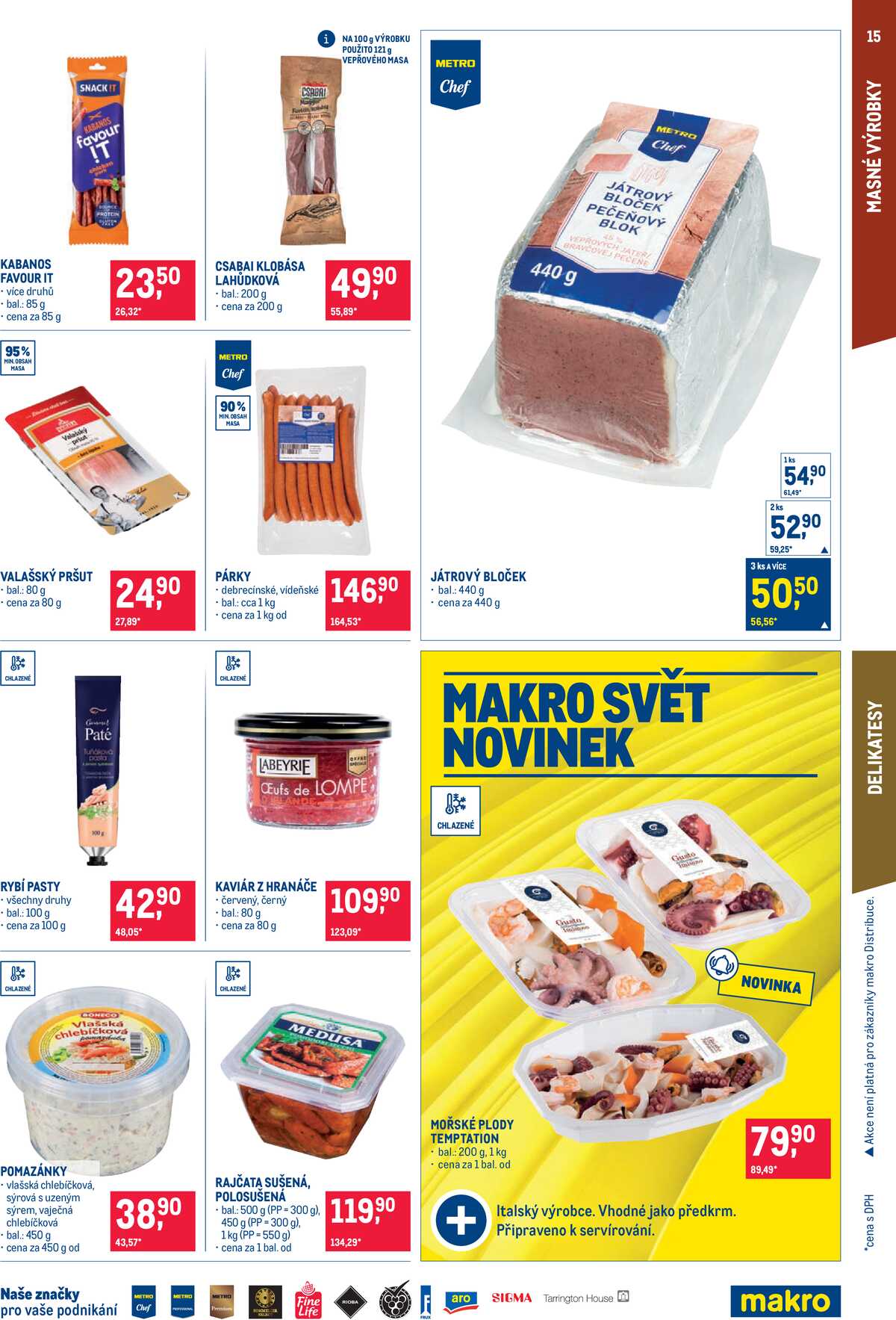 Makro Pro milovníky jídla do 10.3. strana 15