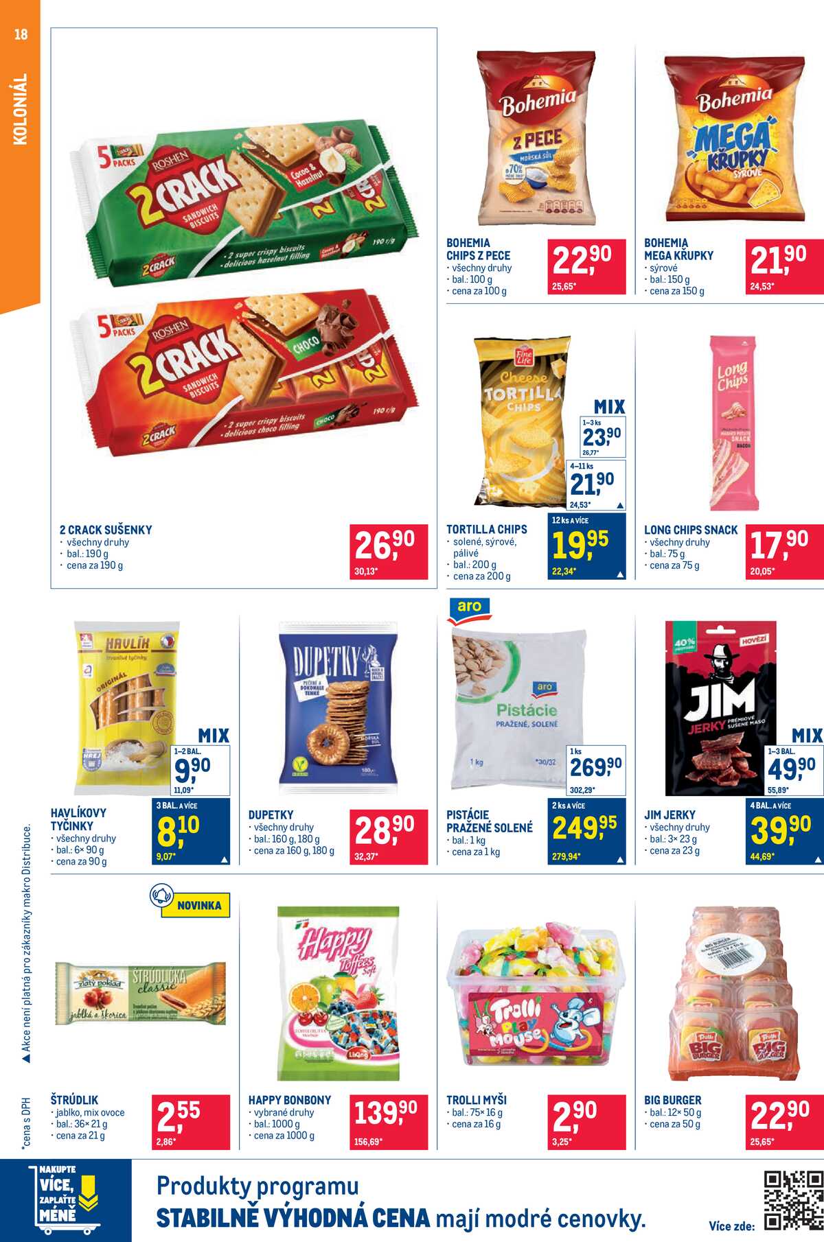 Makro Pro milovníky jídla do 10.3. strana 18