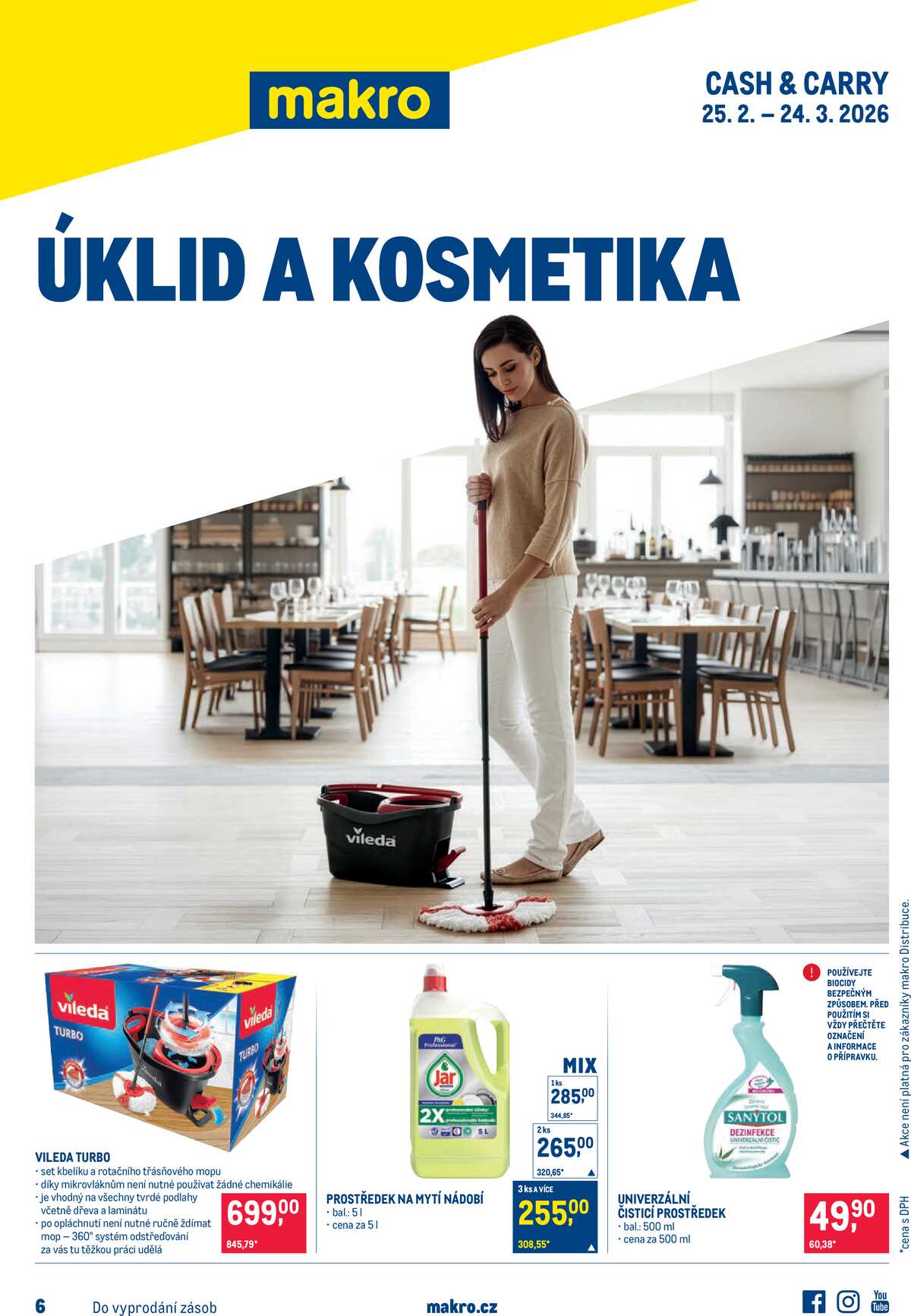 Makro Úklid a kosmetika do 24.3. strana 1