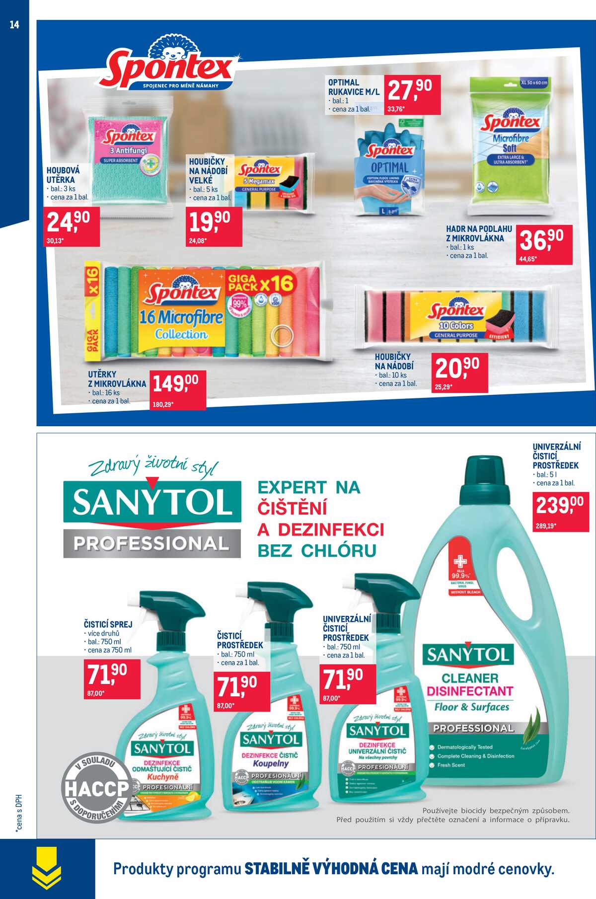 Makro Úklid a kosmetika do 24.3. strana 14