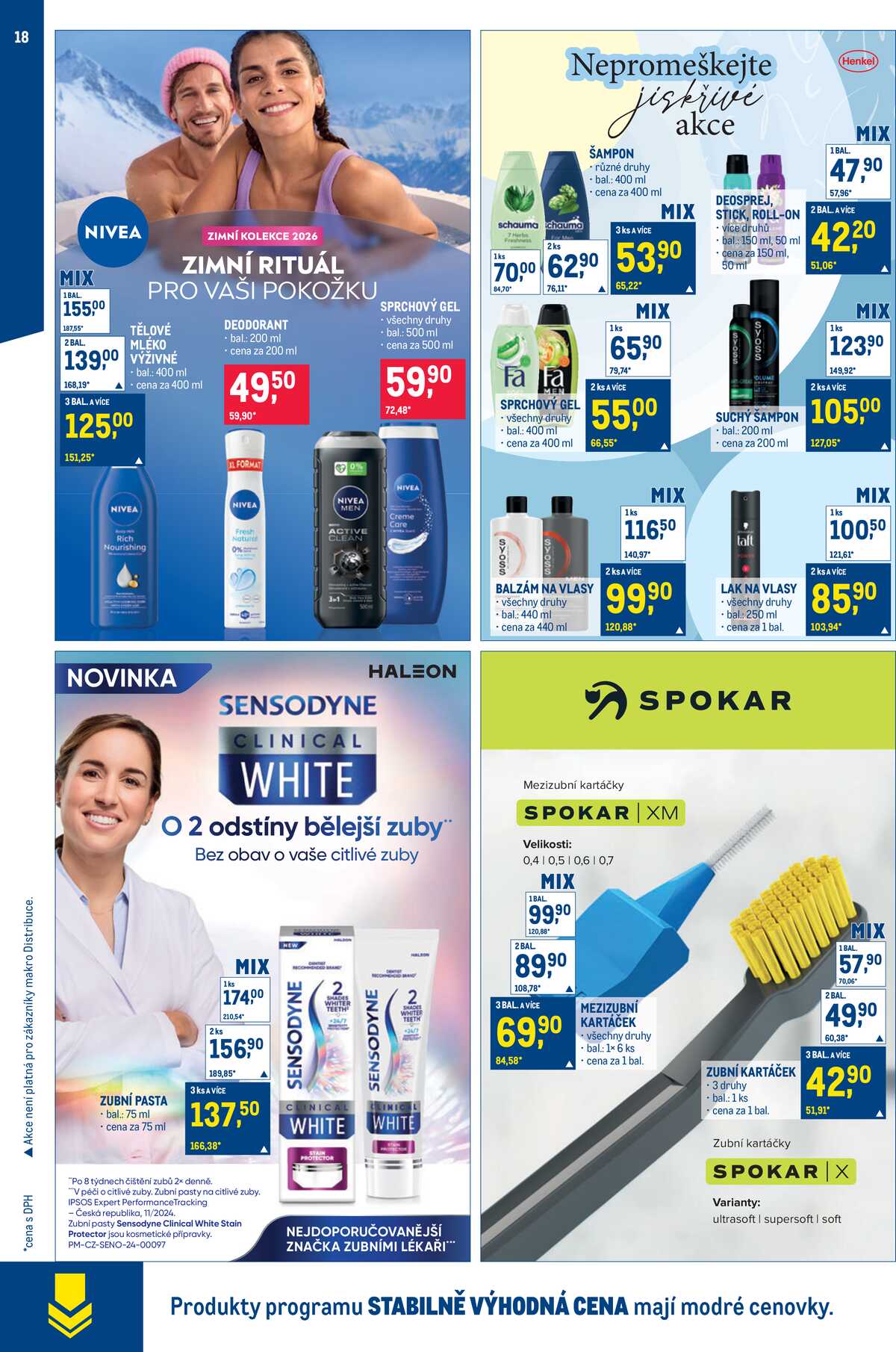 Makro Úklid a kosmetika do 24.3. strana 18