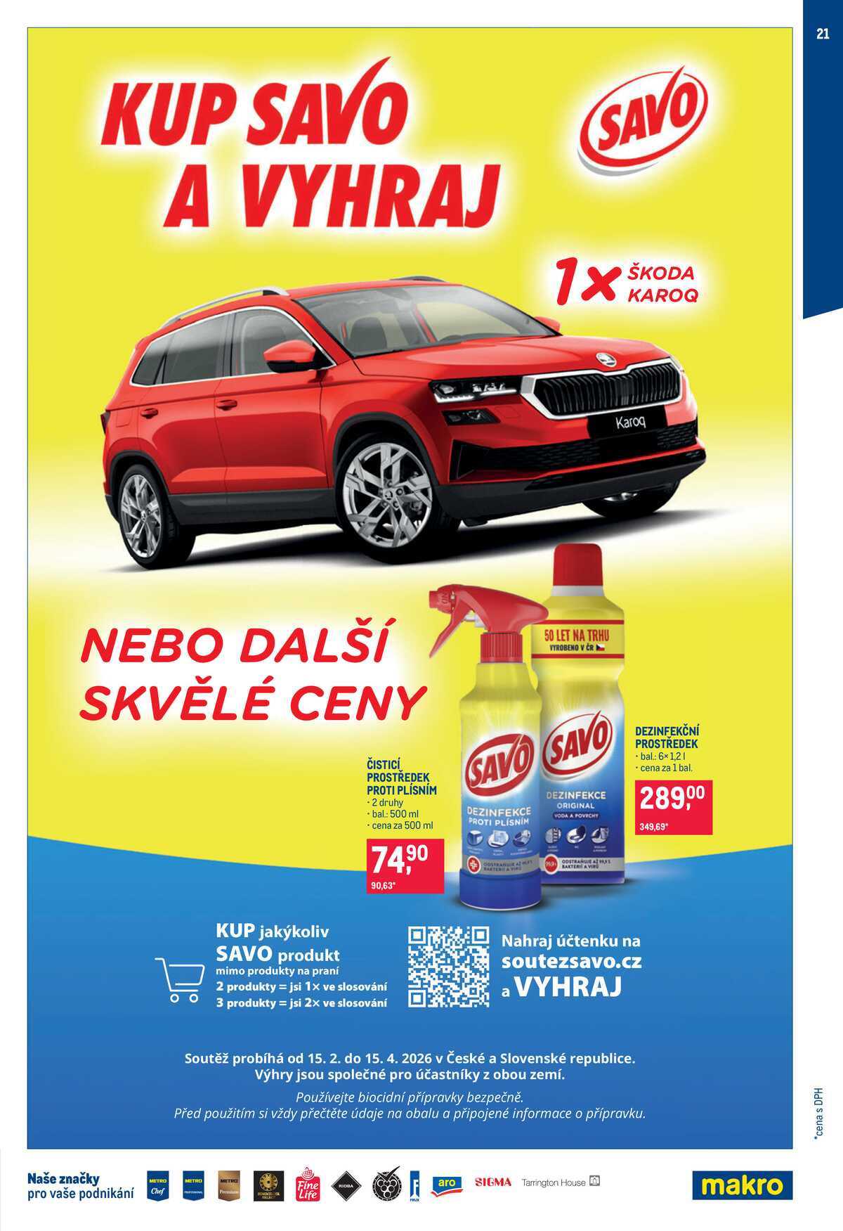 Makro Úklid a kosmetika do 24.3. strana 21