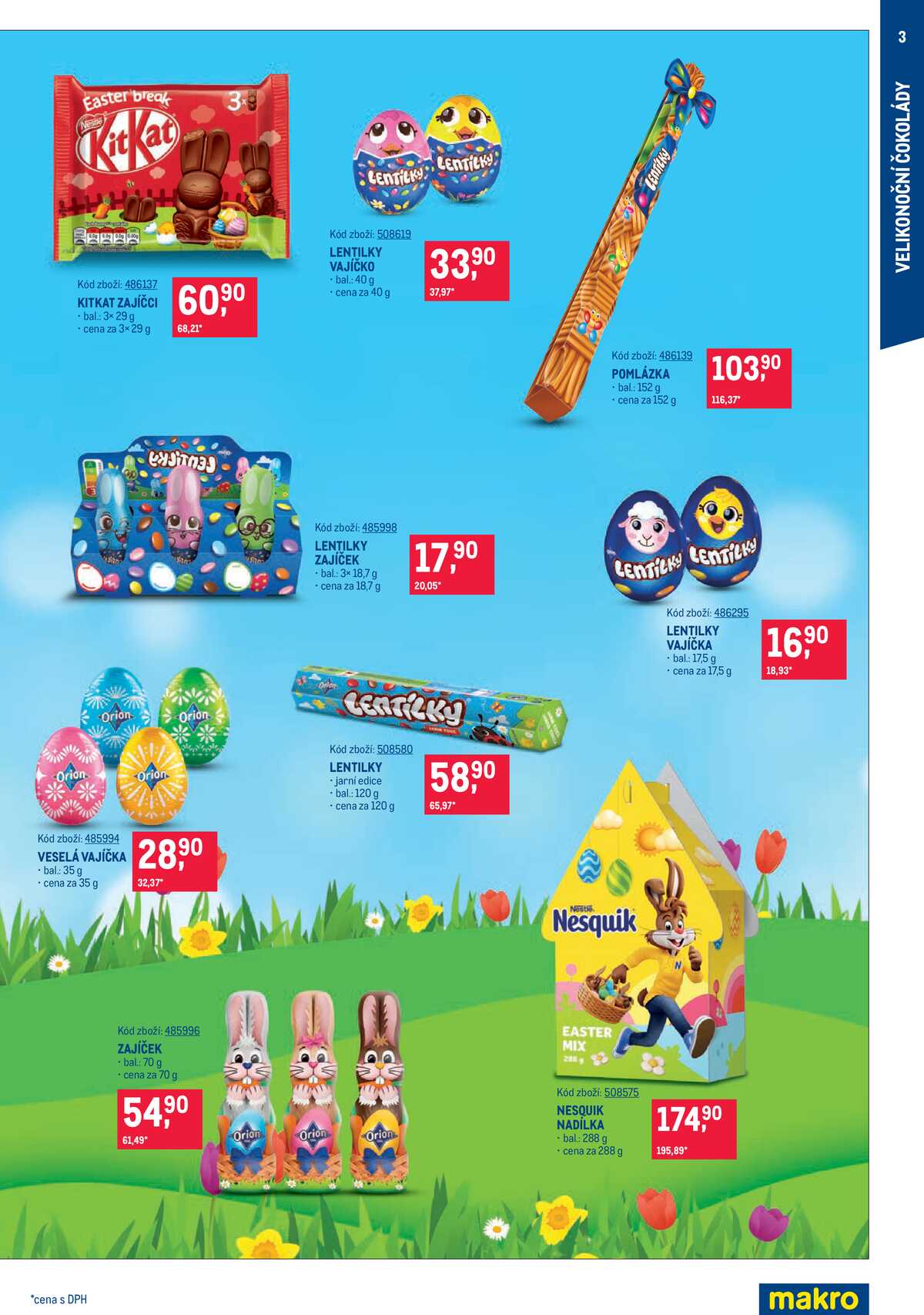 Makro Velikonoční čokolády do 24.3. strana 3