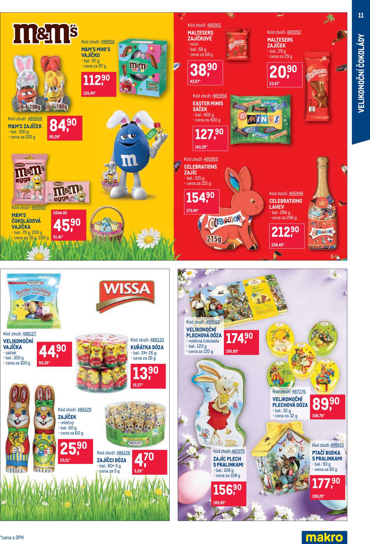 Makro Velikonoční čokolády do 24.3. strana 11