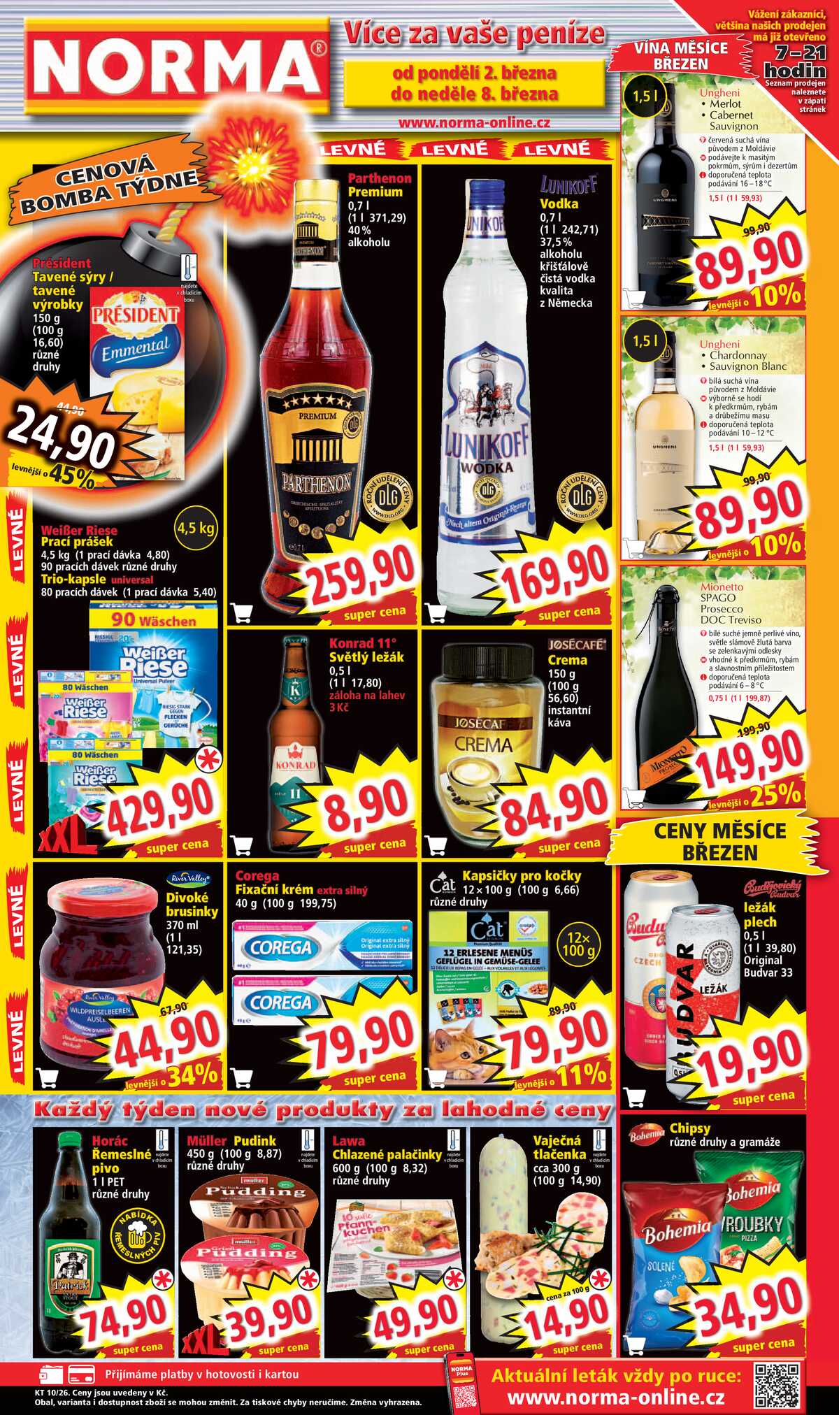 Norma II. od 2.3. do 8.3.2026 strana 1