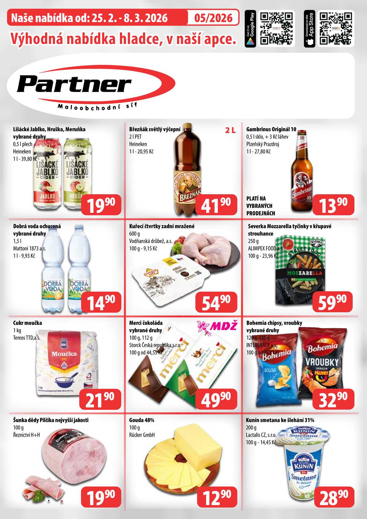 Partner maloobchodní síť do 8.3. strana 1