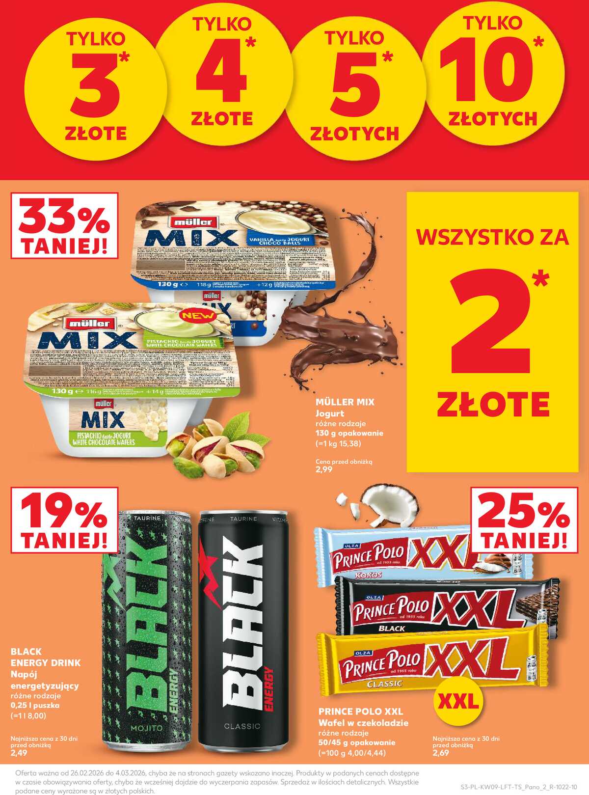 Leták Kaufland Polsko 26.2.-4.3.2026 - Noviny týdne strana 3