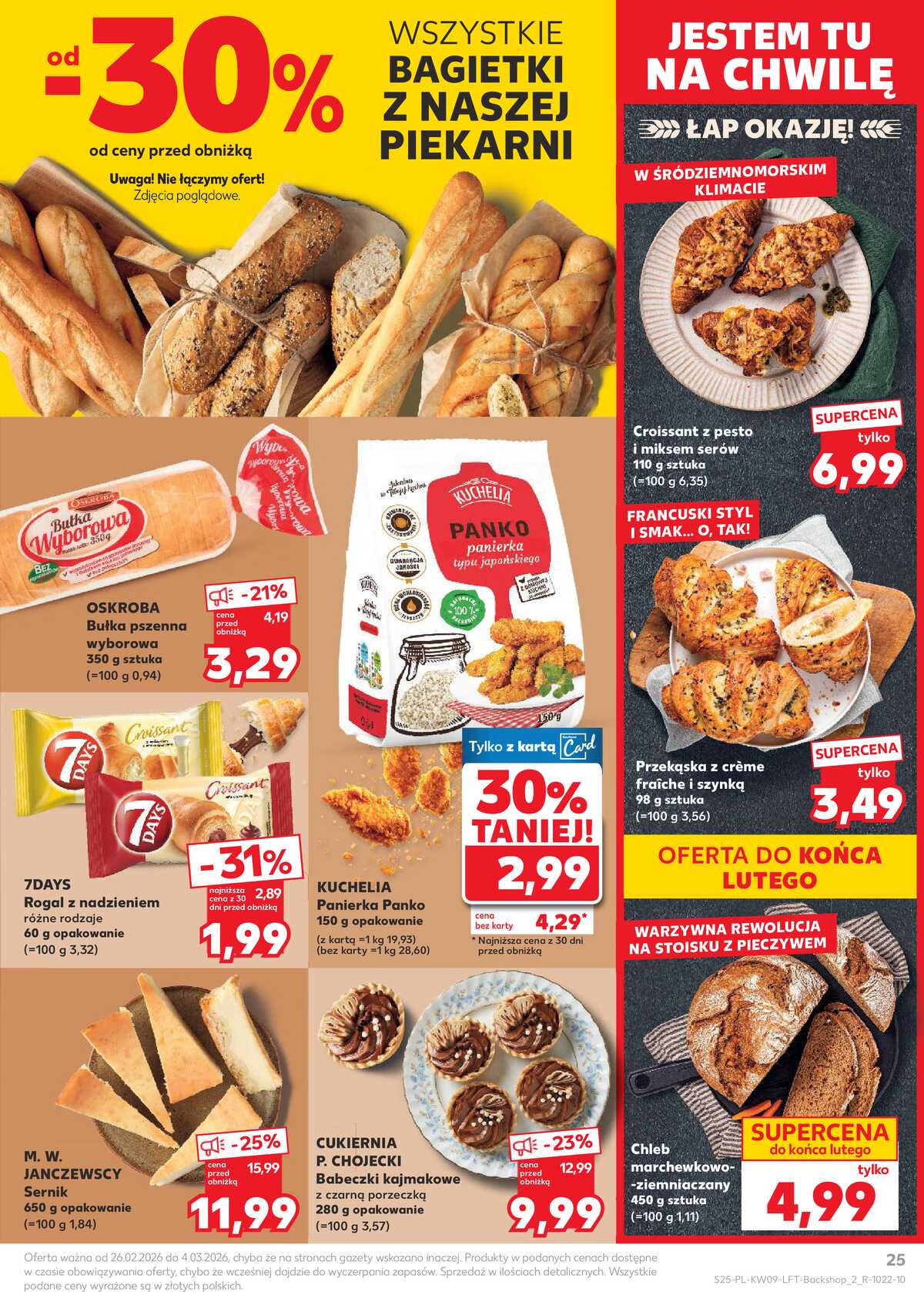 Leták Kaufland Polsko 26.2.-4.3.2026 - Noviny týdne strana 25