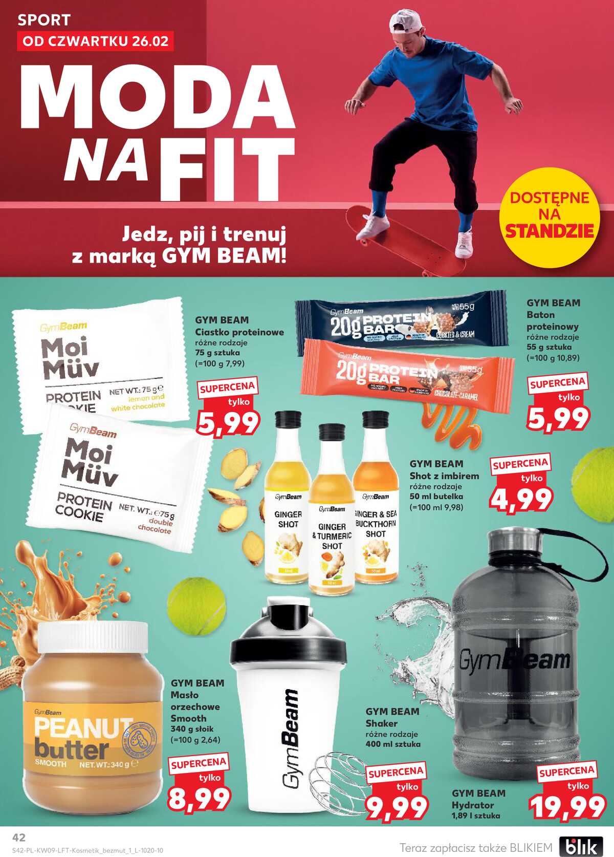 Leták Kaufland Polsko 26.2.-4.3.2026 - Noviny týdne strana 42