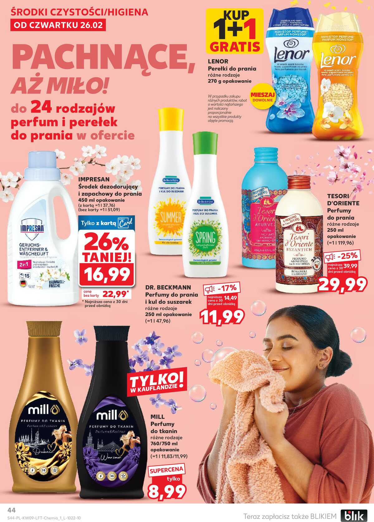 Leták Kaufland Polsko 26.2.-4.3.2026 - Noviny týdne strana 44