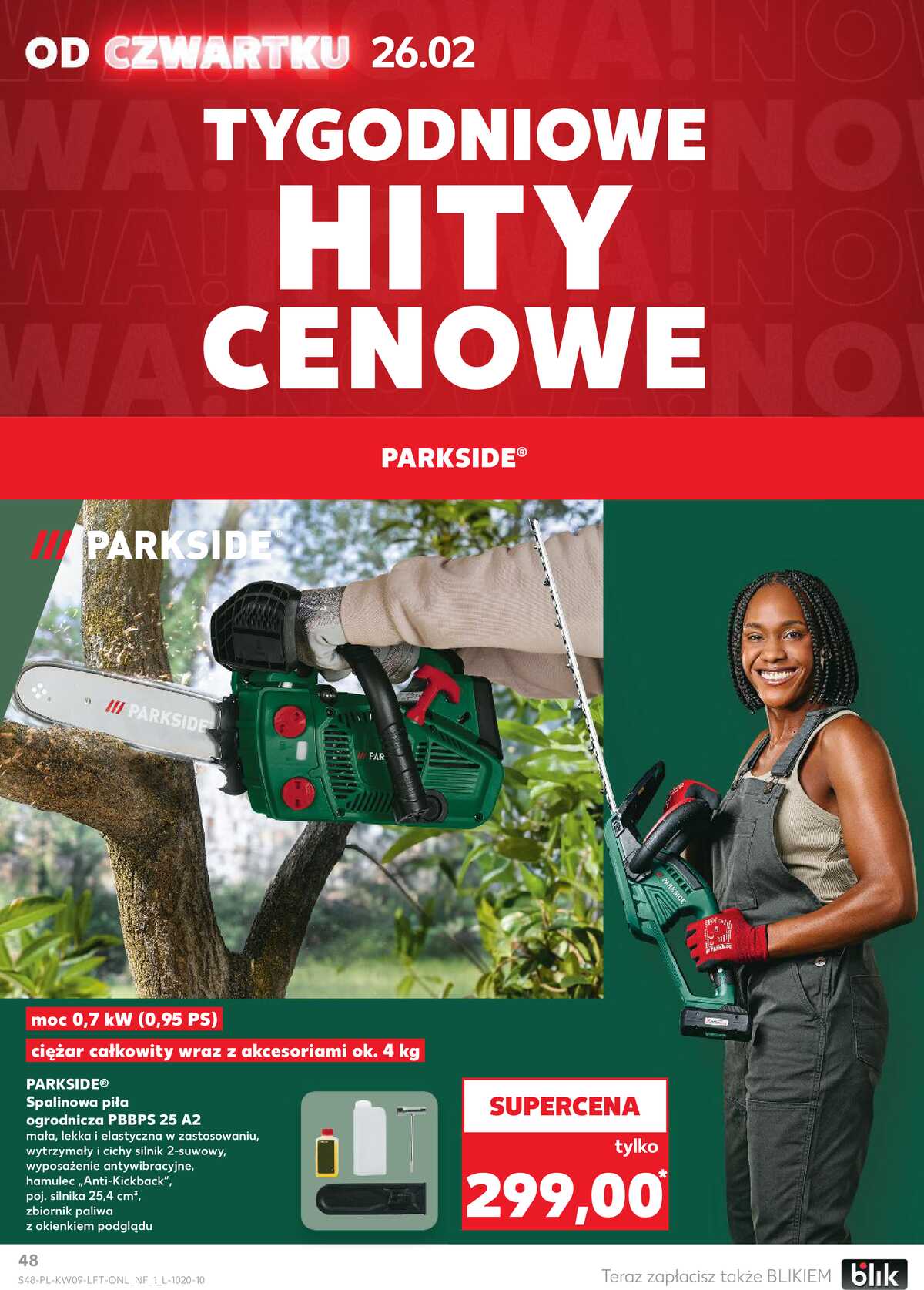 Leták Kaufland Polsko 26.2.-4.3.2026 - Noviny týdne strana 48