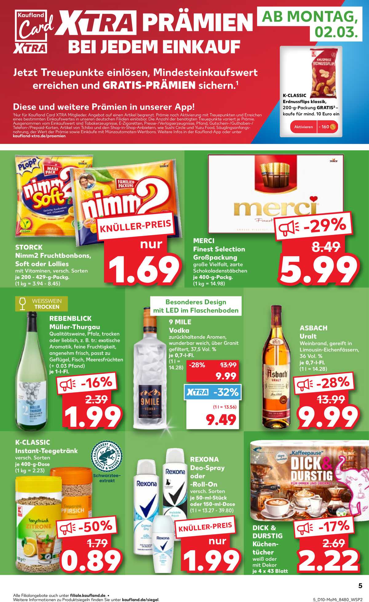 Leták Kaufland Německo 2.3.-4.3.2026 strana 5