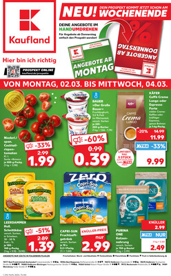 Leták Kaufland Německo 2.3.-4.3.2026