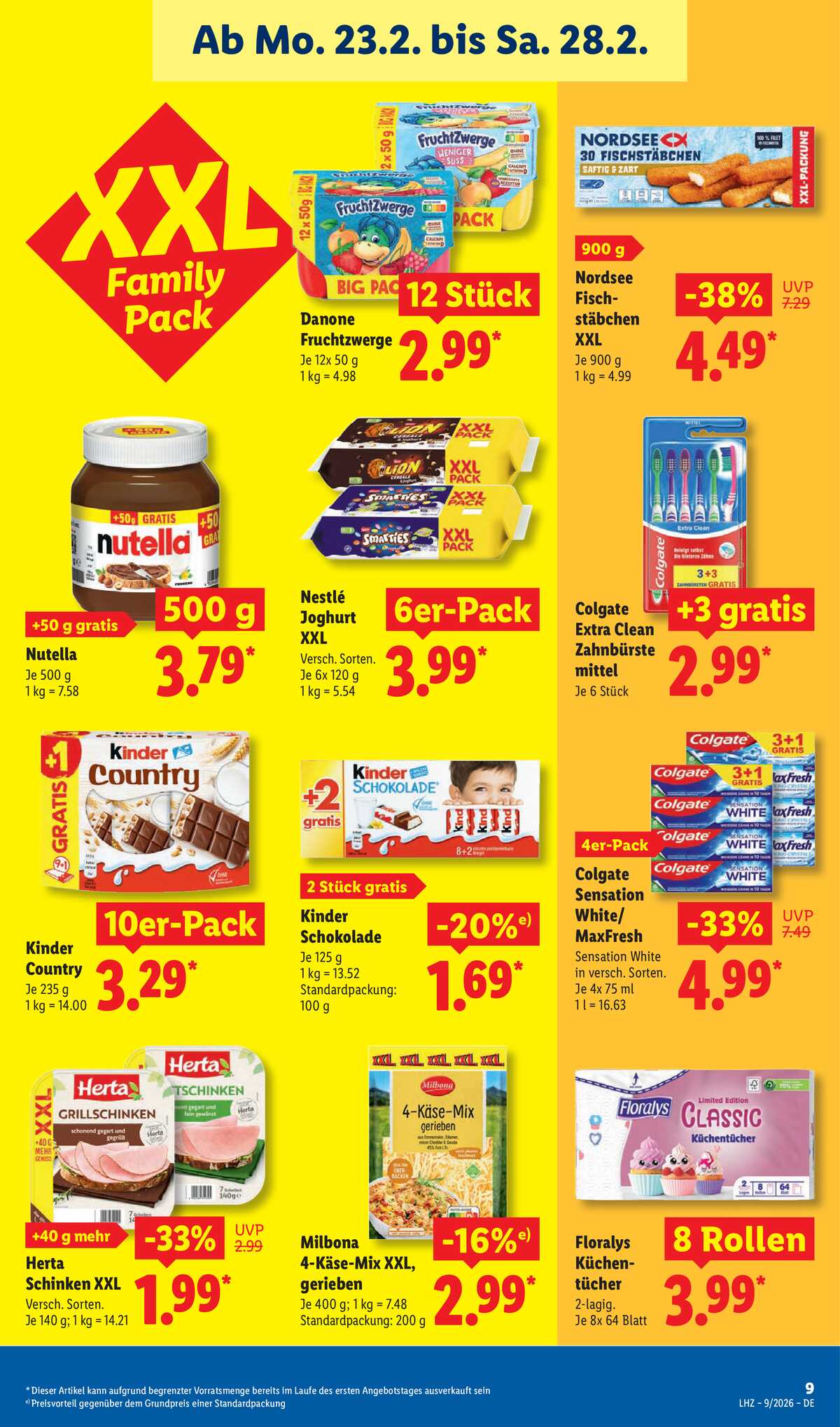 Leták Lidl Německo 23.2.-28.2.2026 strana 15