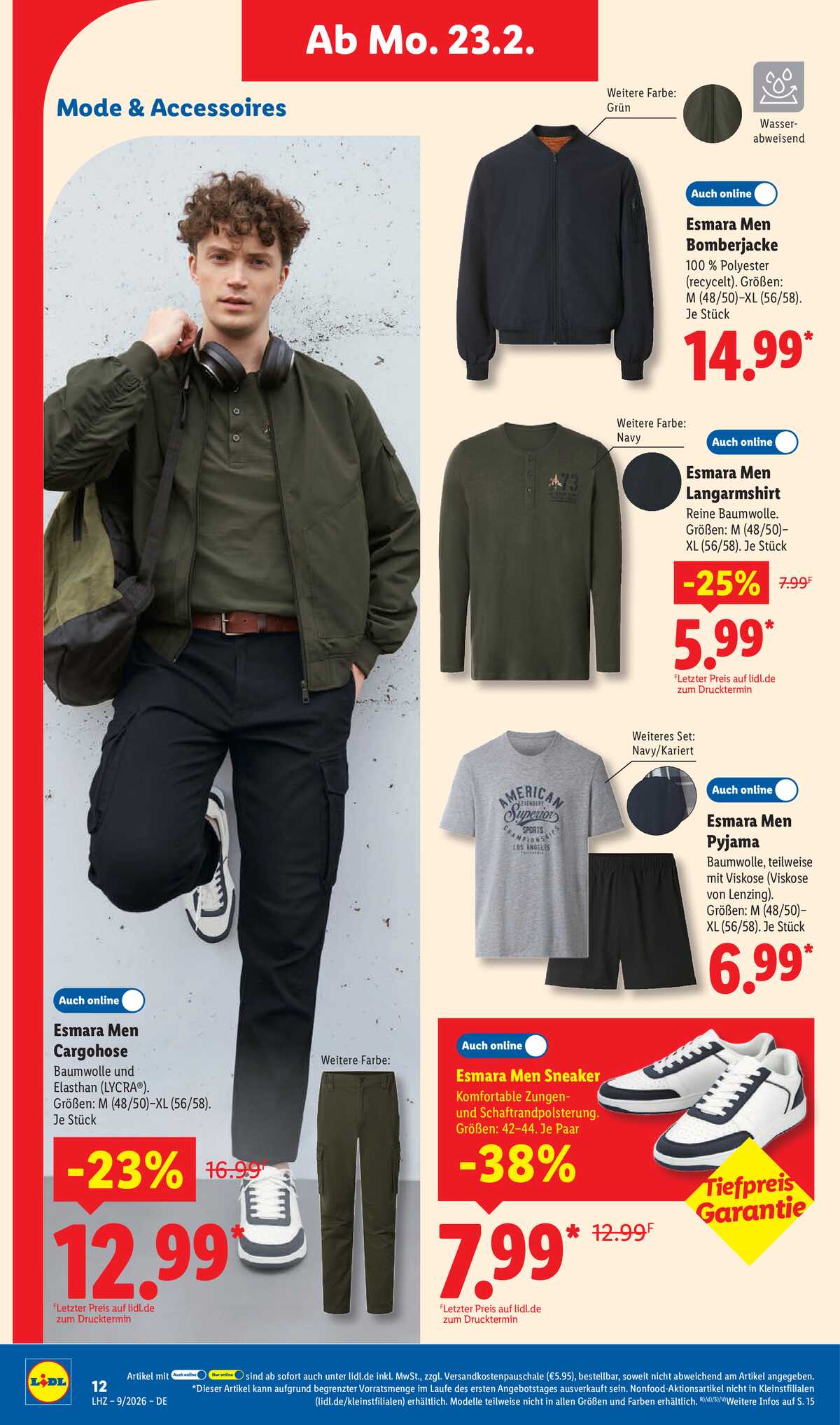 Leták Lidl Německo 23.2.-28.2.2026 strana 22