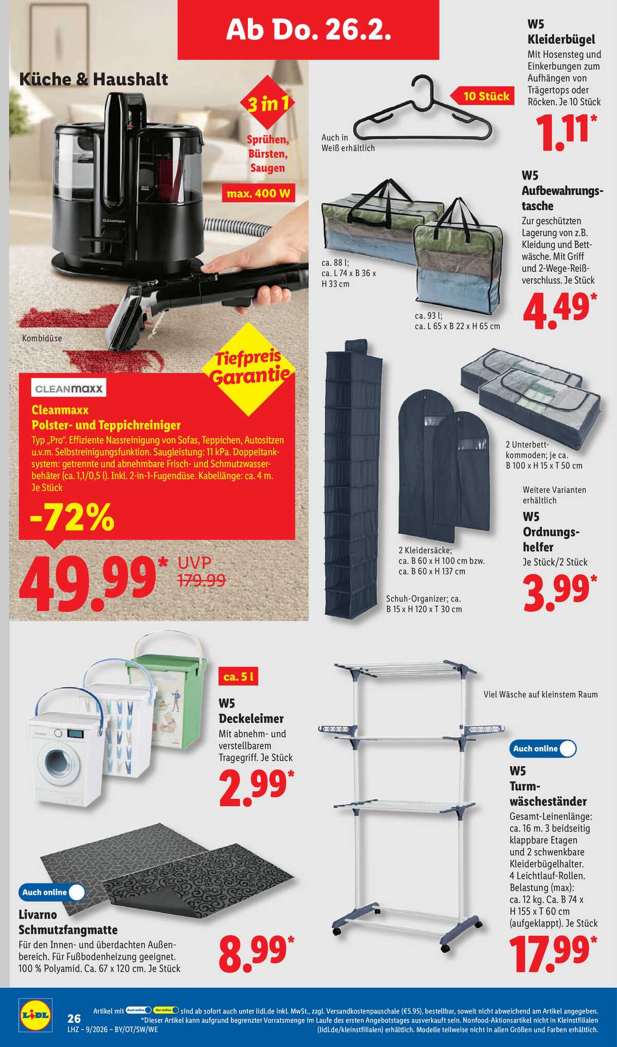 Leták Lidl Německo 23.2.-28.2.2026 strana 42