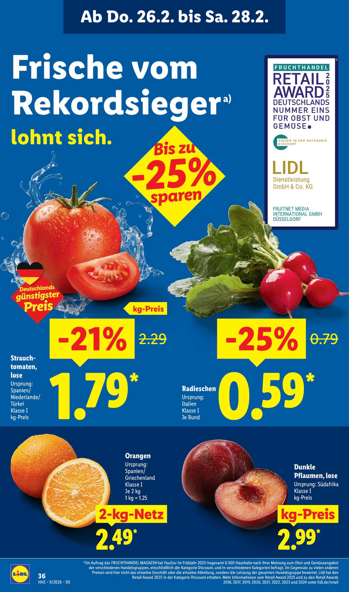 Leták Lidl Německo 23.2.-28.2.2026 strana 58