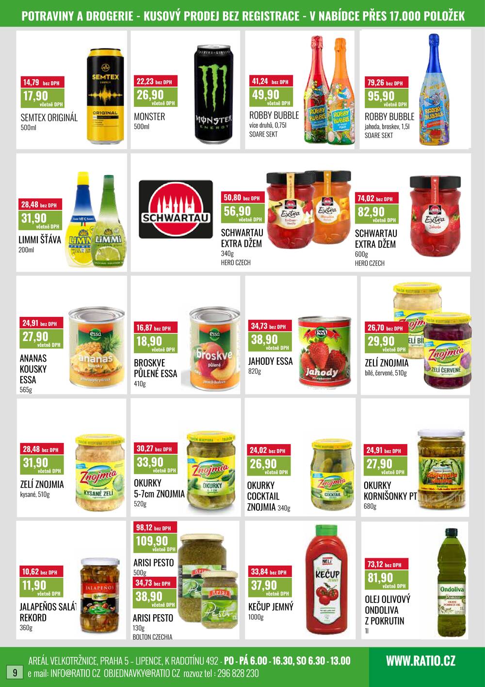 Leták Ratio - Ratio od 1.3. do 31.3.2026 - strana 9 Leták Ratio - Ratio od 1.3. do 31.3.2026 - strana 9