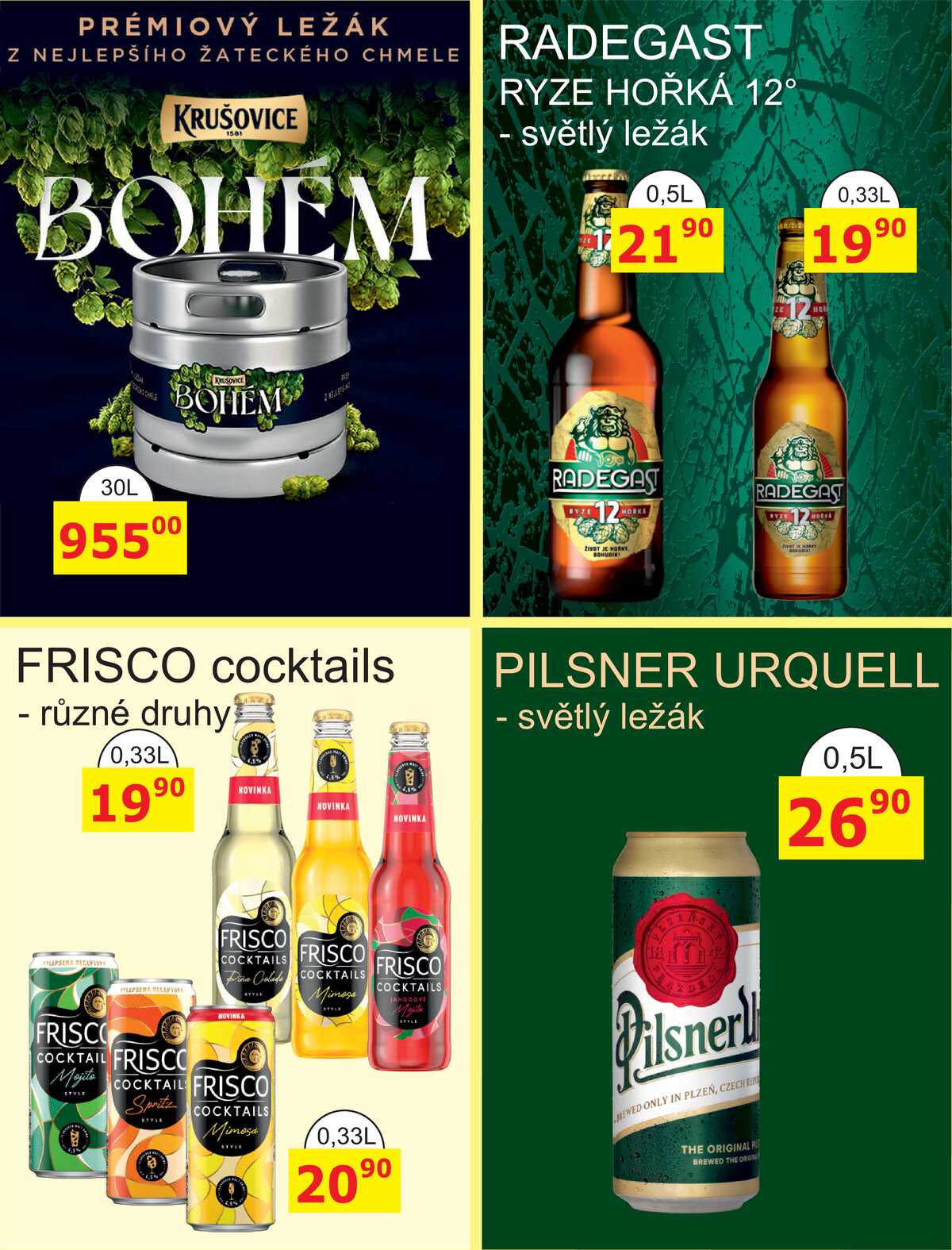 BENE Nápoje od 1.3. do 31.3.2026 strana 2