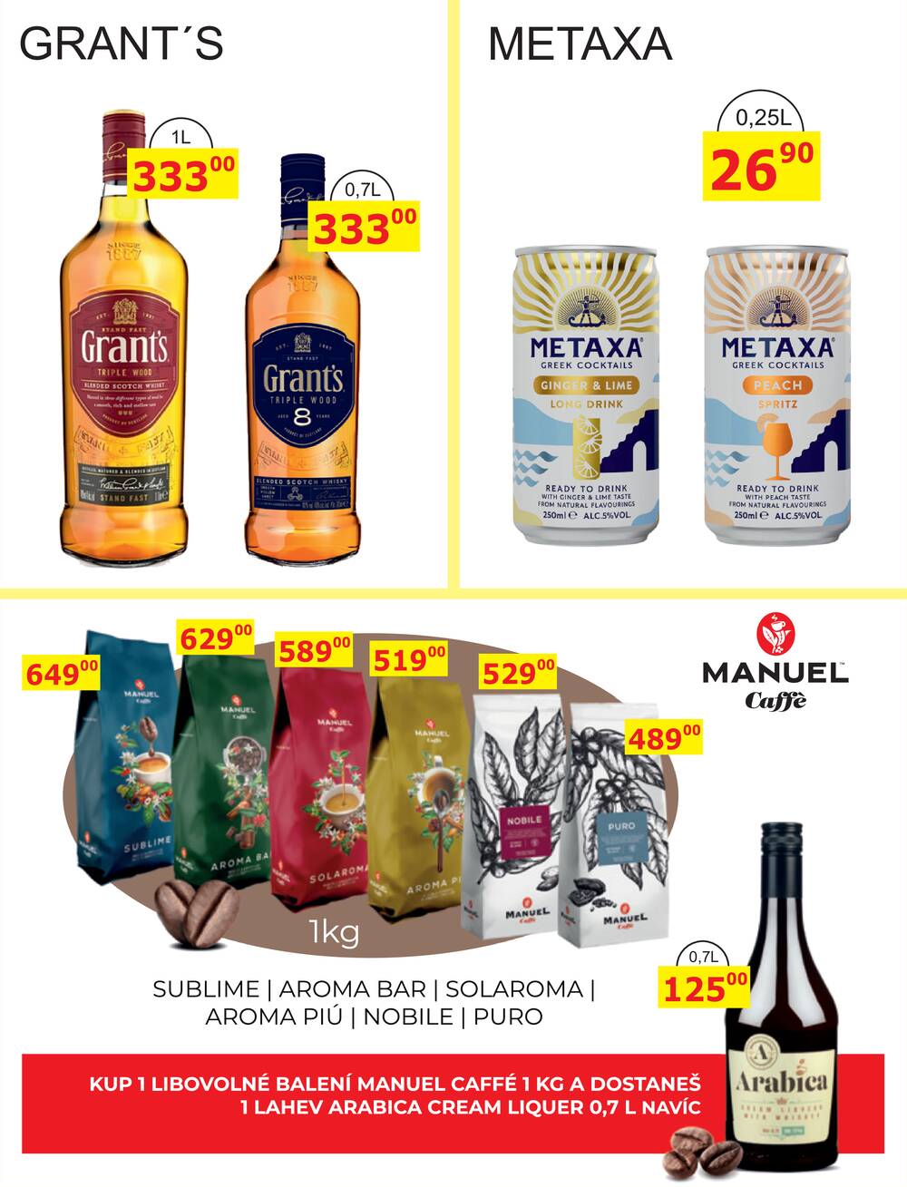 BENE Nápoje od 1.3. do 31.3.2026