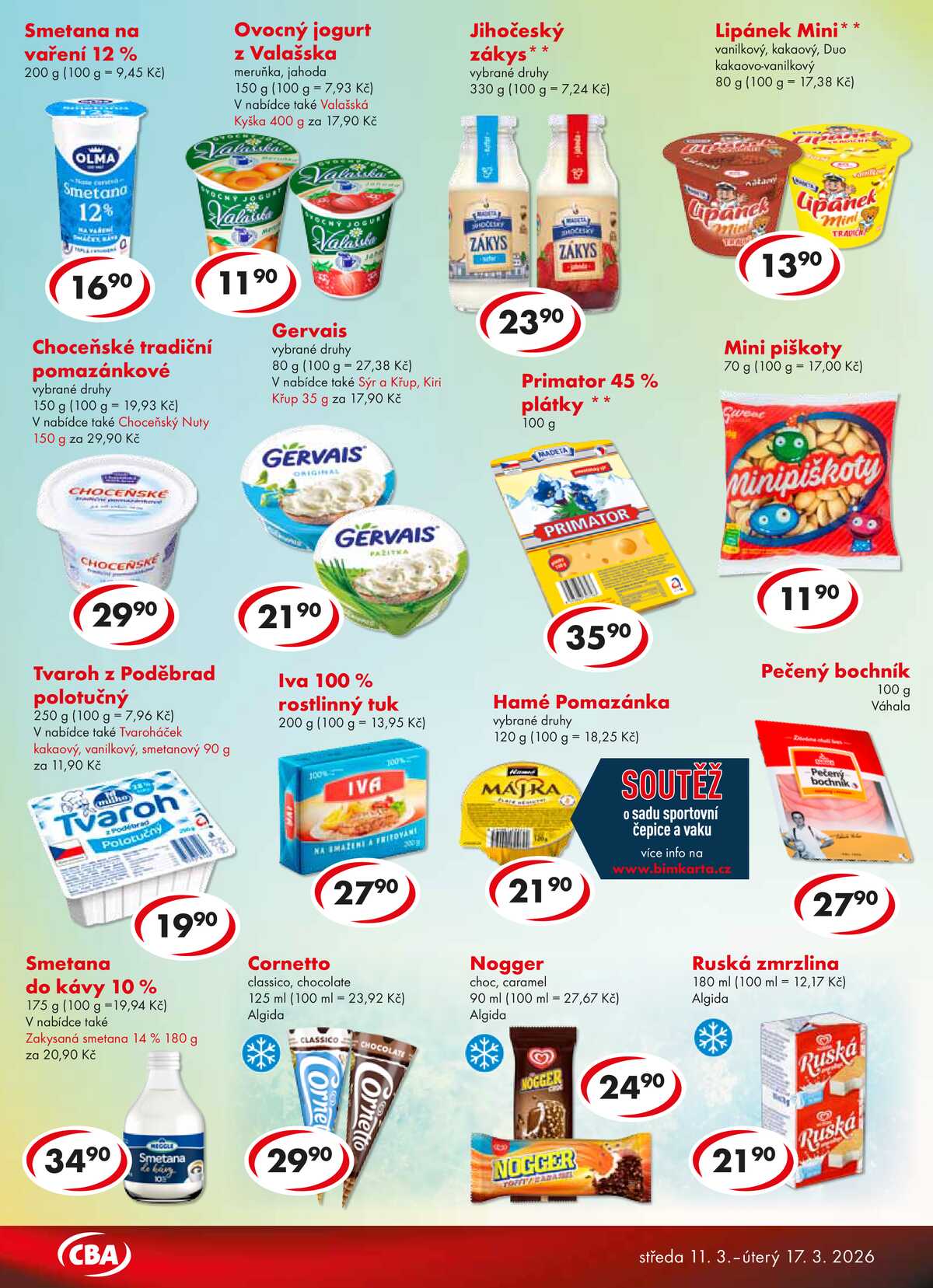 CBA Premium od 11.3. do 17.3.2026 strana 2