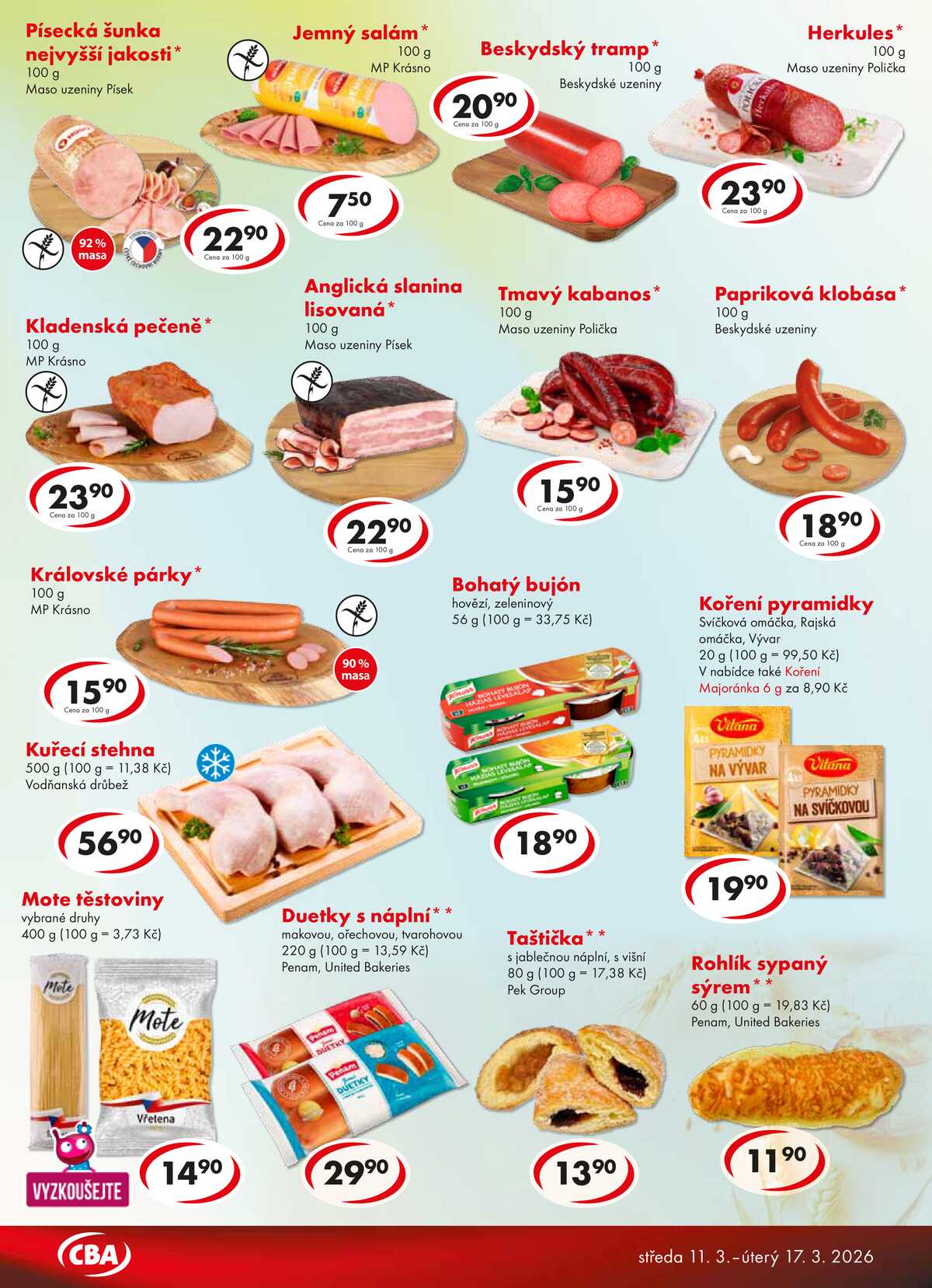 CBA Premium od 11.3. do 17.3.2026 strana 3