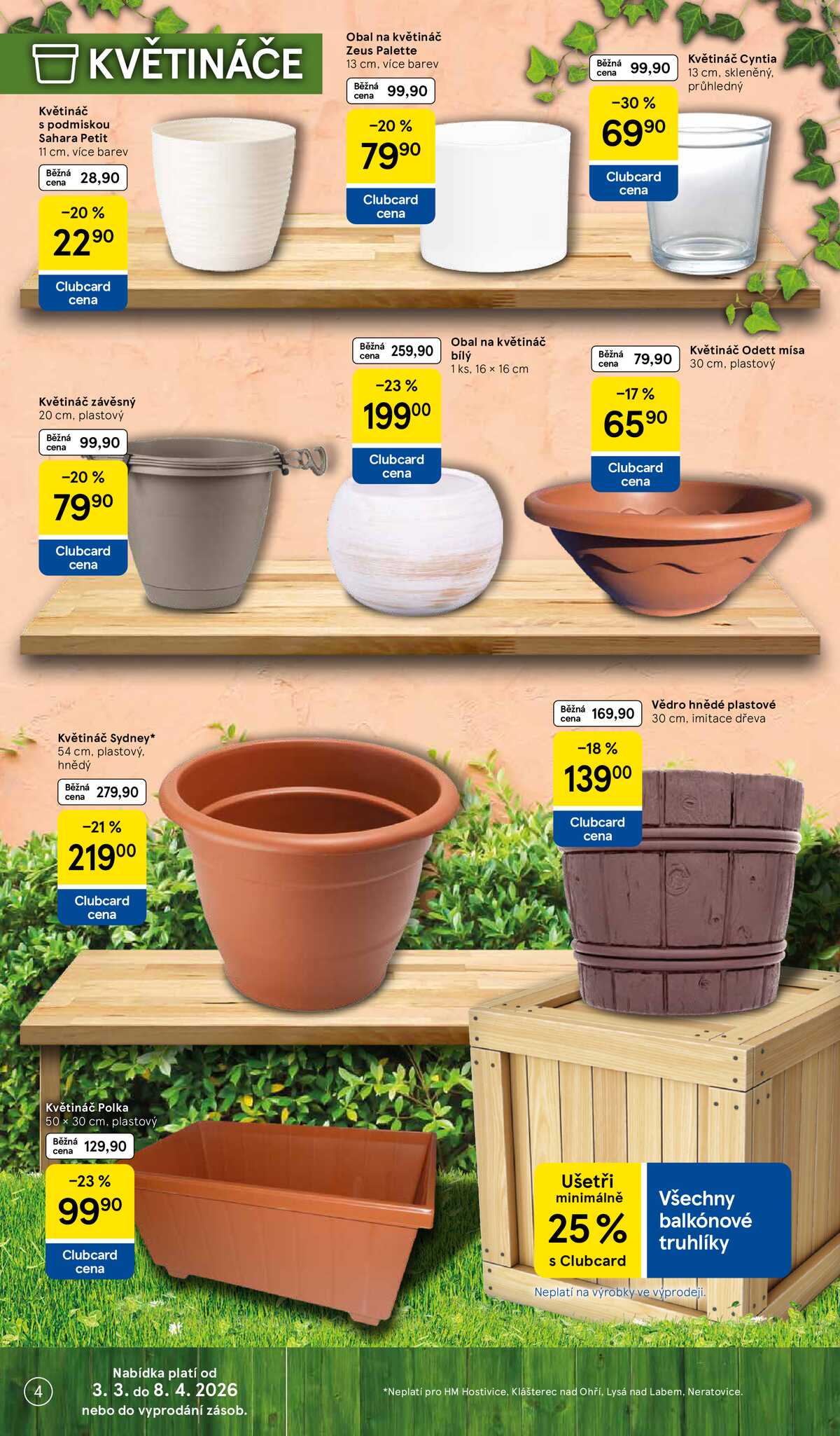 Tesco SPECIÁL velké hypermarkety  od 3.3. do 8.4.2026 strana 4