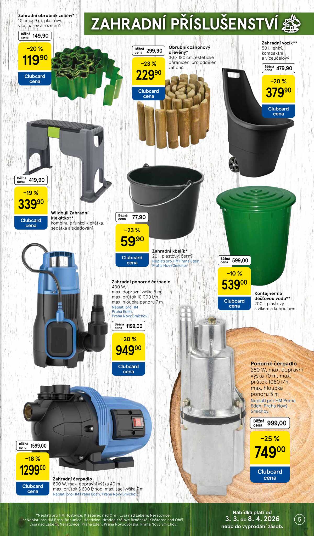 Tesco SPECIÁL velké hypermarkety  od 3.3. do 8.4.2026 strana 5