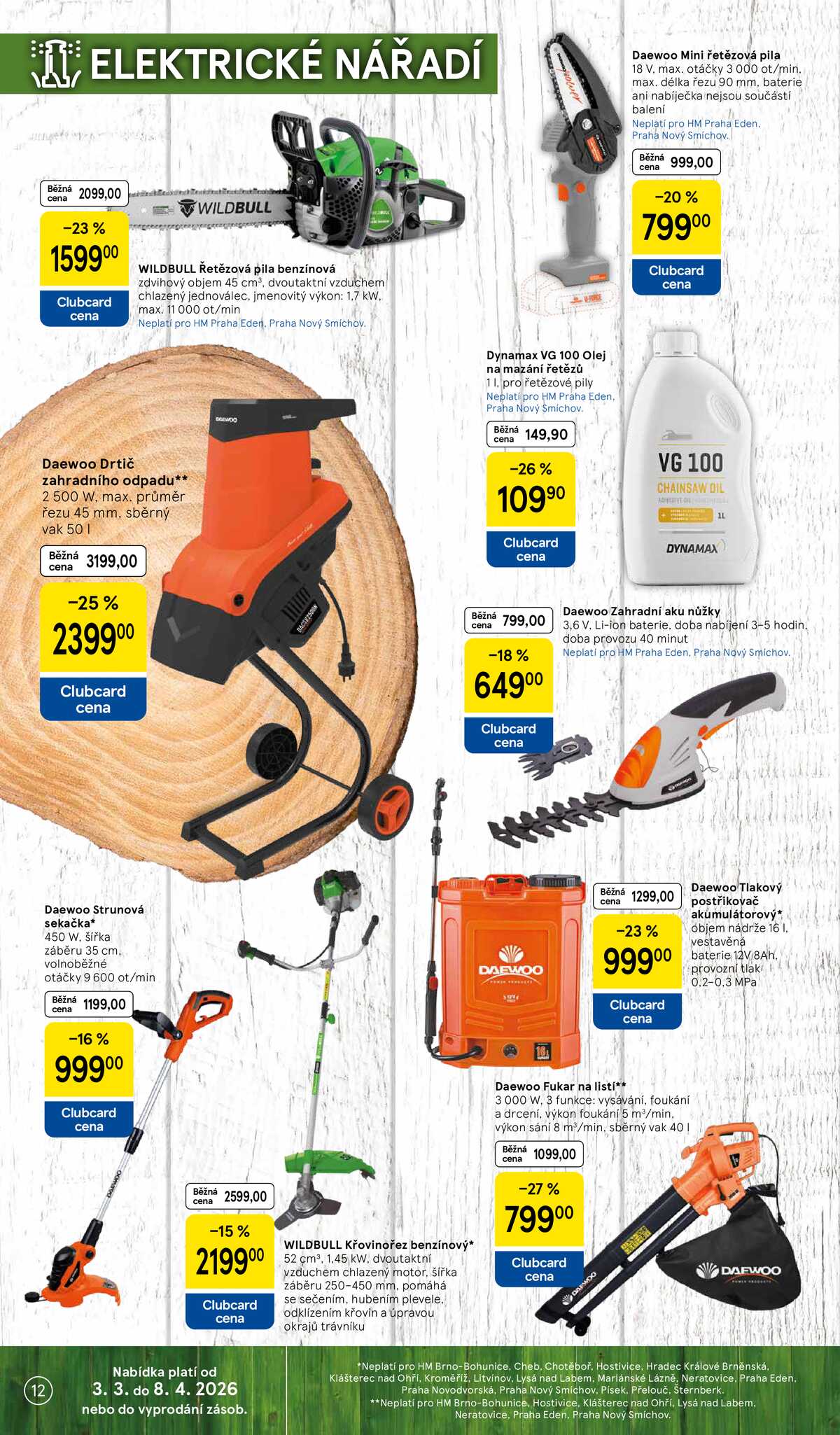 Tesco SPECIÁL velké hypermarkety  od 3.3. do 8.4.2026 strana 12