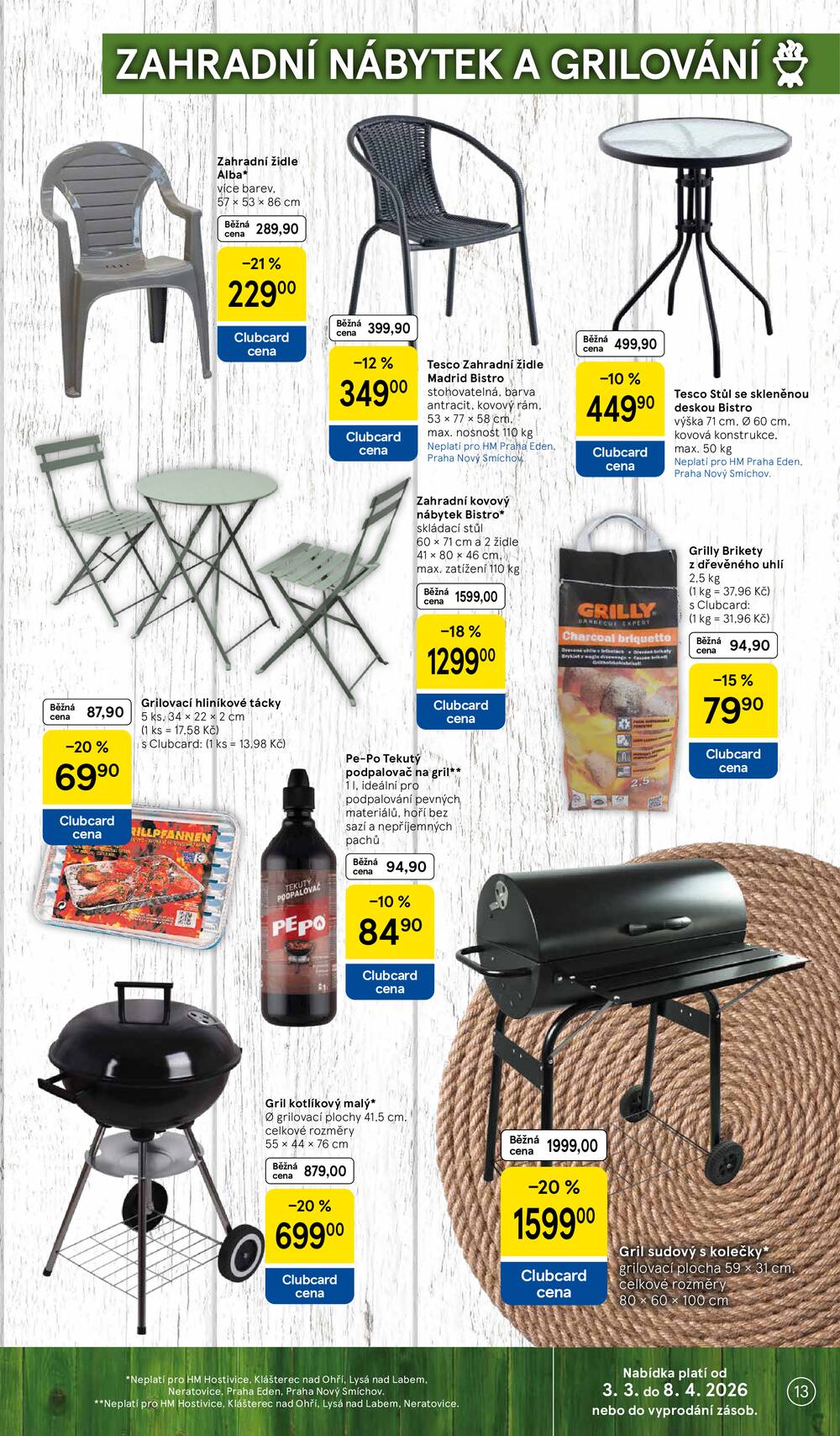 Leták Tesco - Tesco SPECIÁL velké hypermarkety  od 3.3. do 8.4.2026 - strana 13