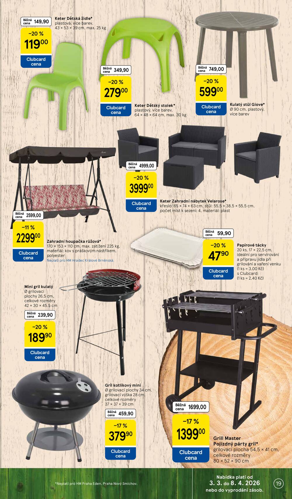 Leták Tesco - Tesco SPECIÁL velké hypermarkety  od 3.3. do 8.4.2026 - strana 19