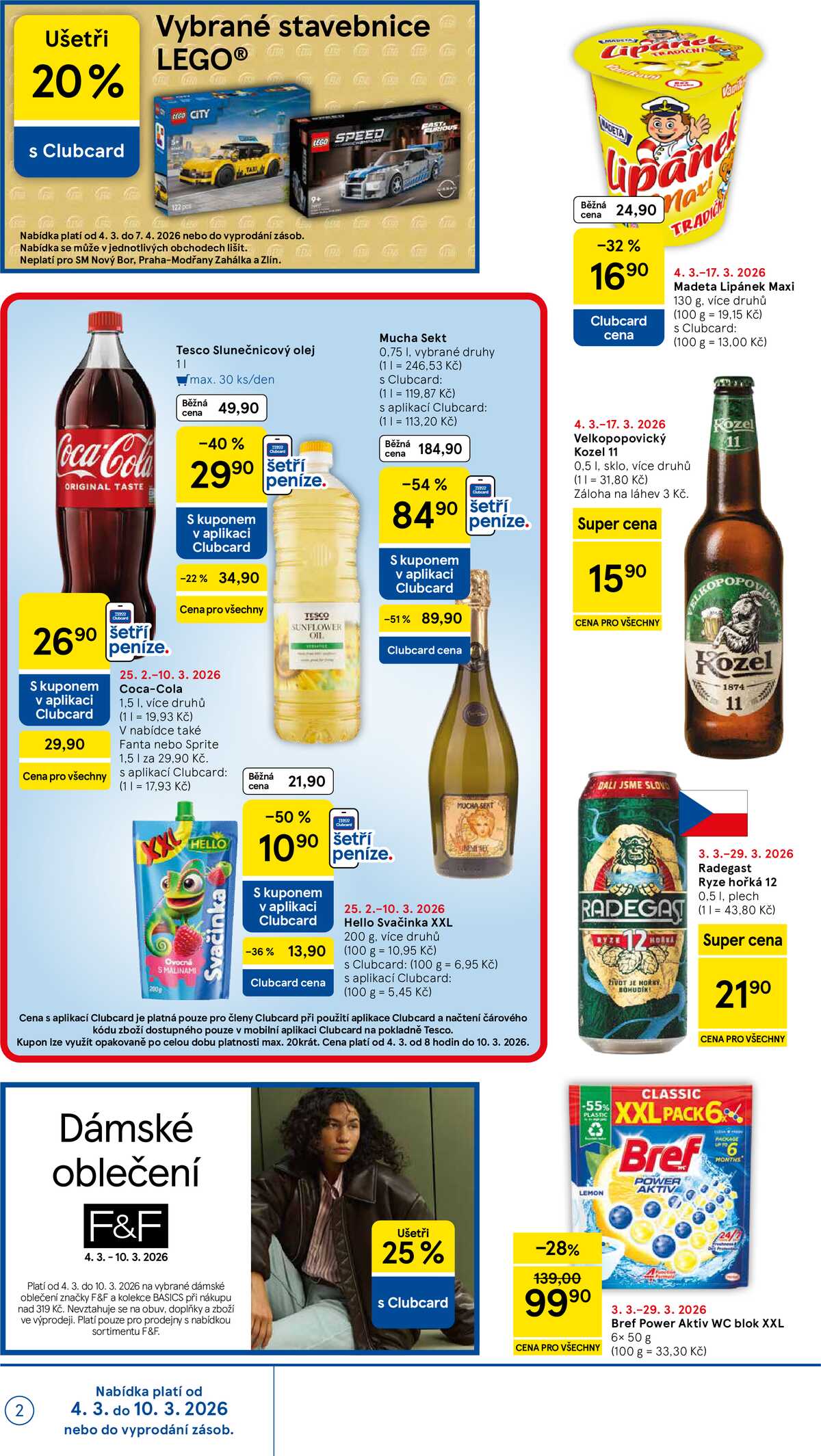 Tesco supermarkety od 4.3. do 10.3.2026 strana 2