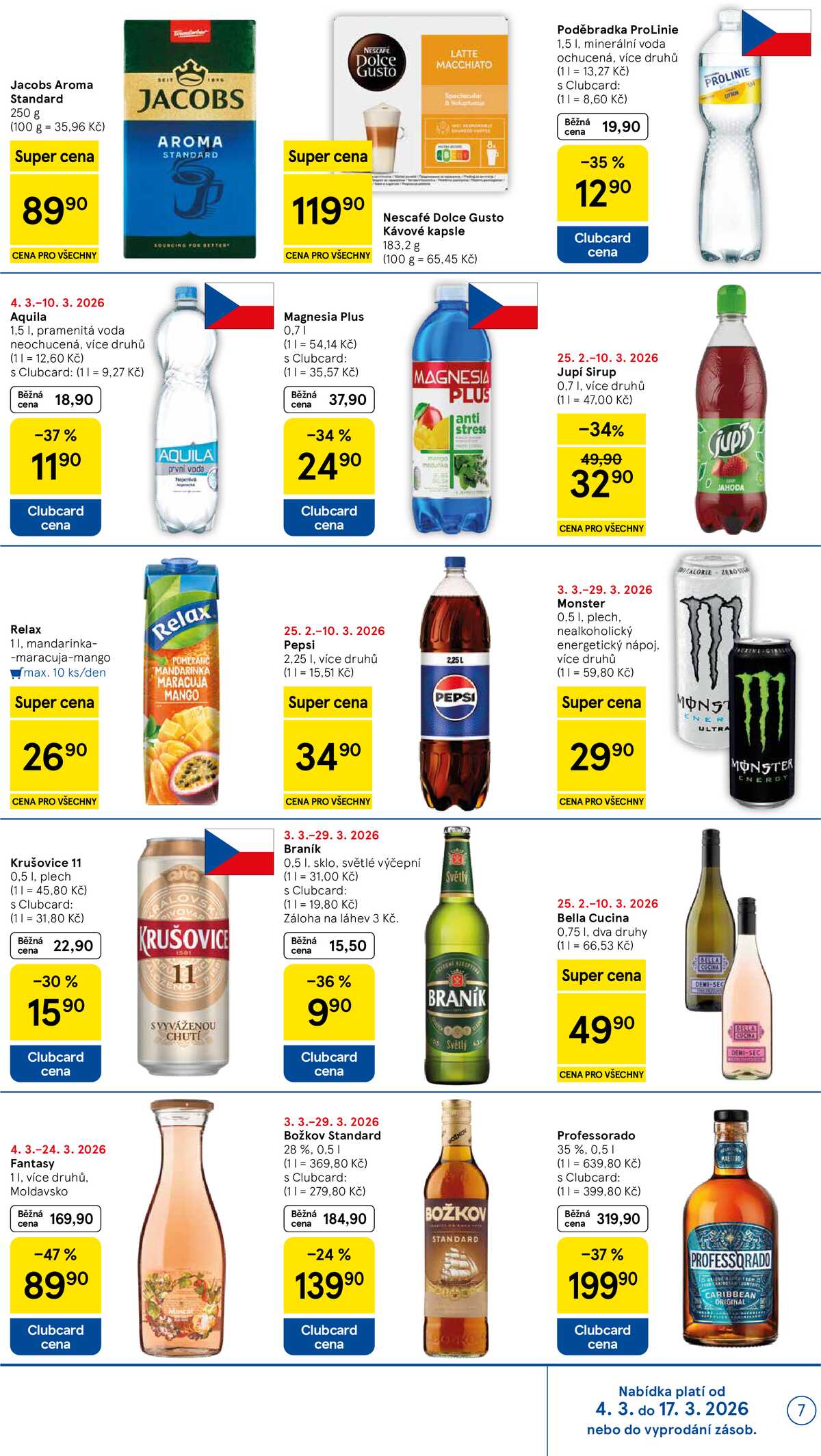 Tesco supermarkety od 4.3. do 10.3.2026 strana 7