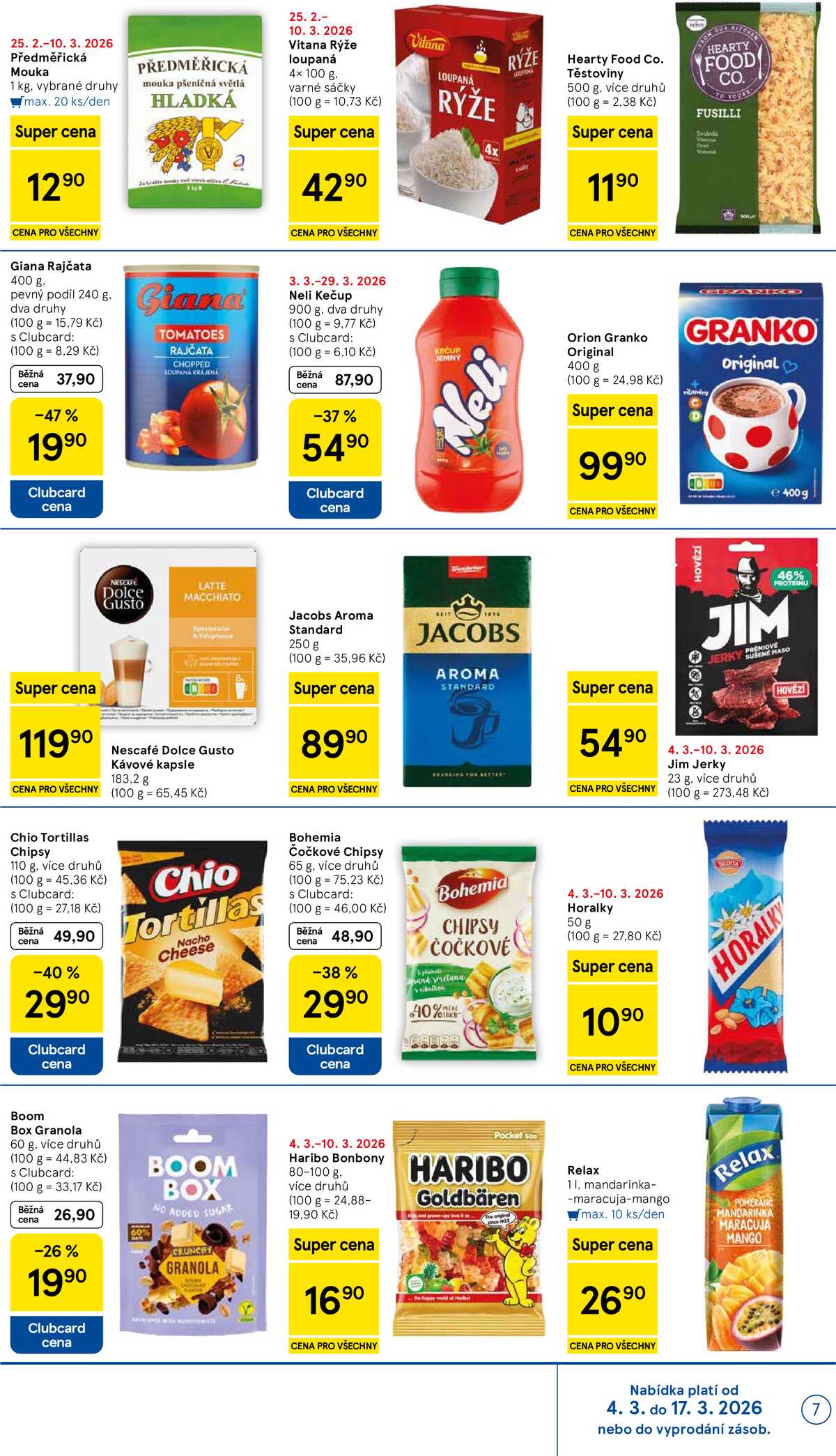 Tesco malé hypermarkety od 4.3. do 10.3.2026 strana 7