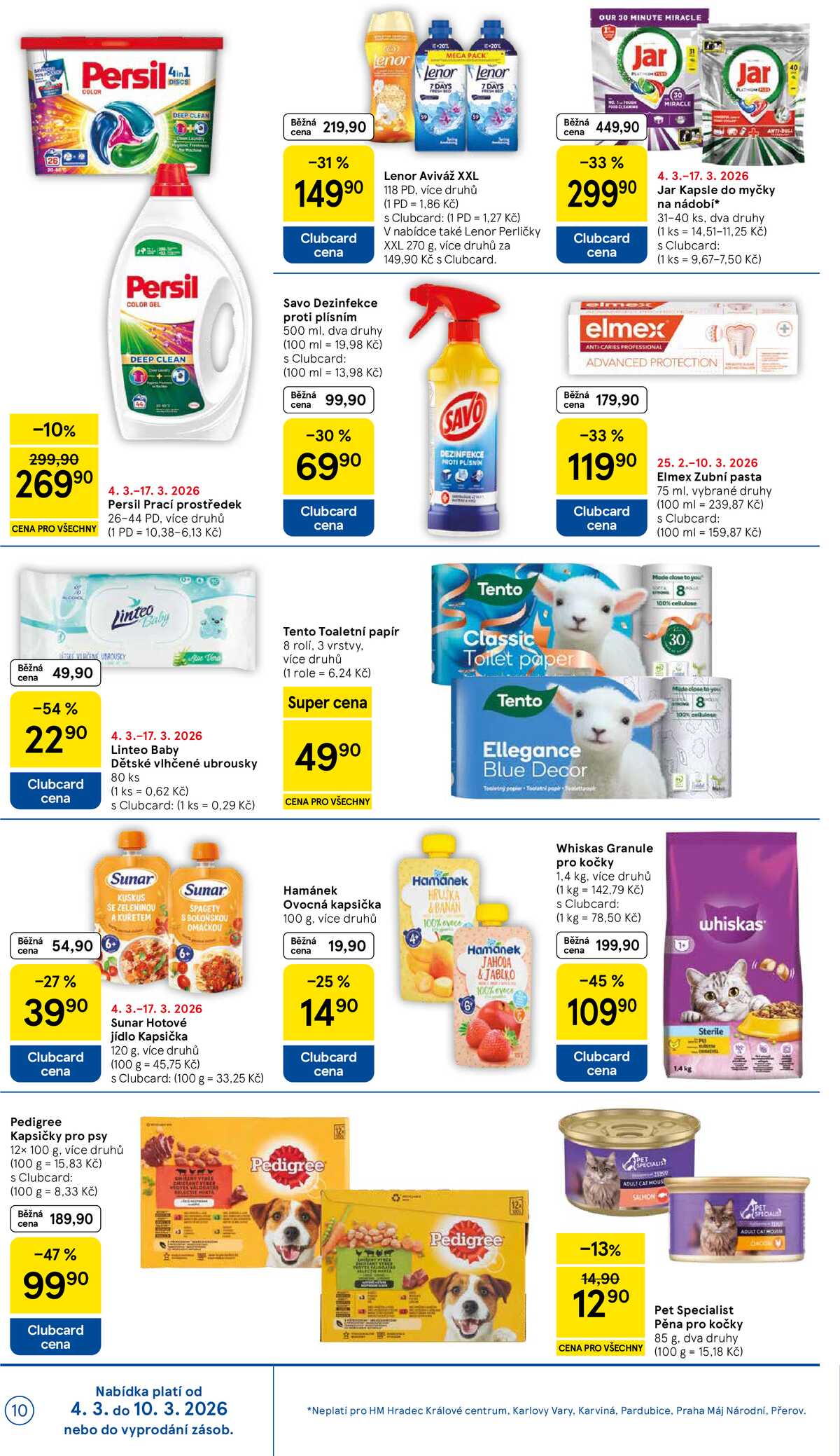 Tesco malé hypermarkety od 4.3. do 10.3.2026 strana 10