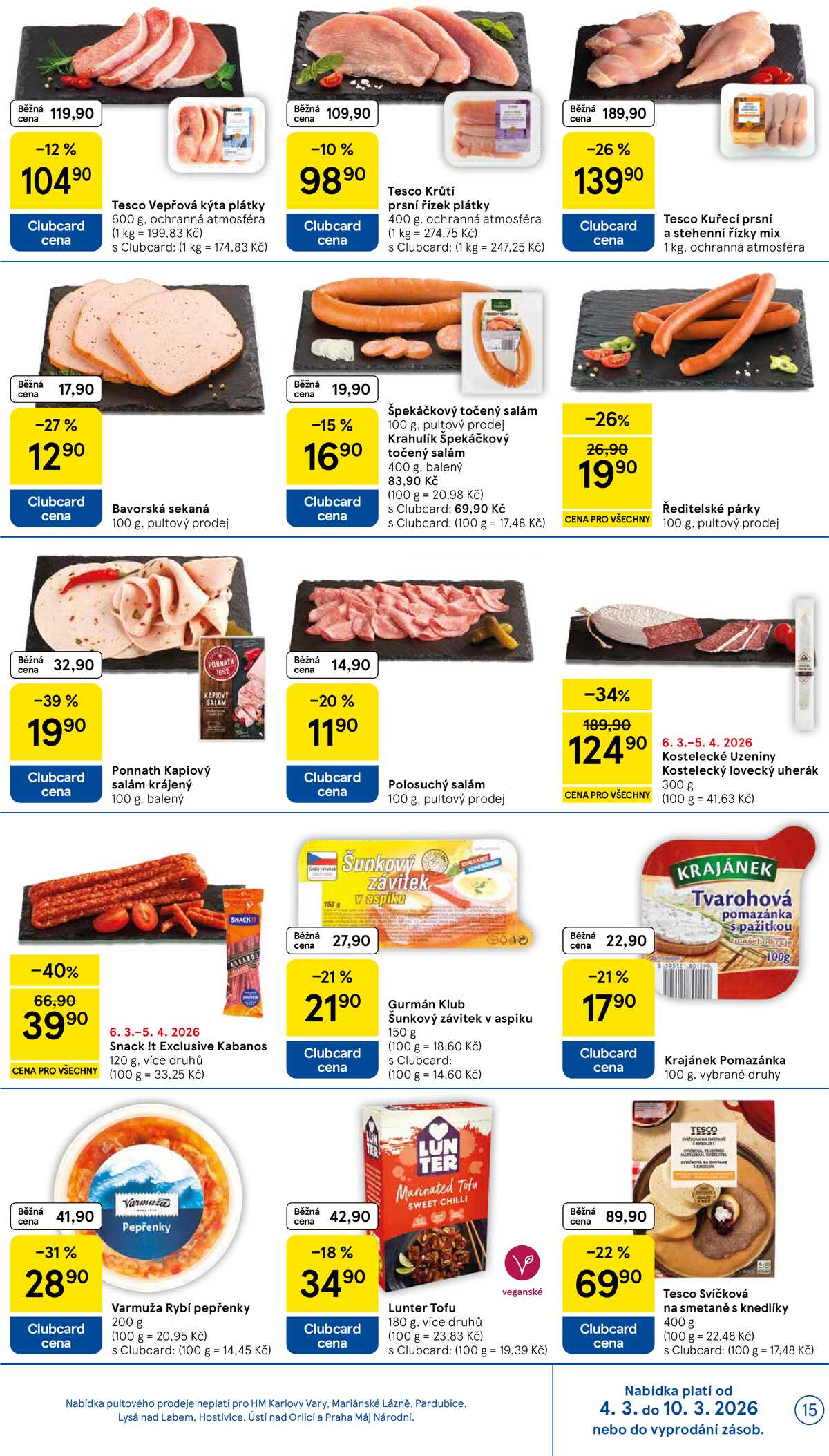Tesco malé hypermarkety od 4.3. do 10.3.2026 strana 15