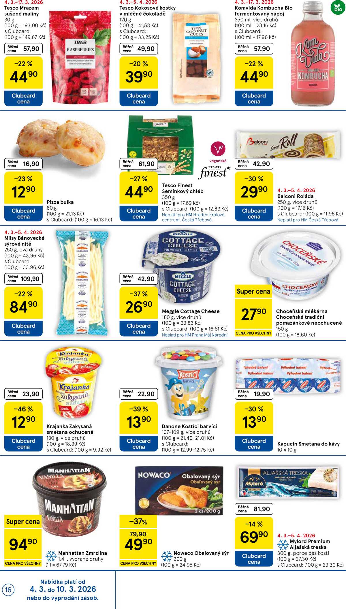 Tesco malé hypermarkety od 4.3. do 10.3.2026 strana 16