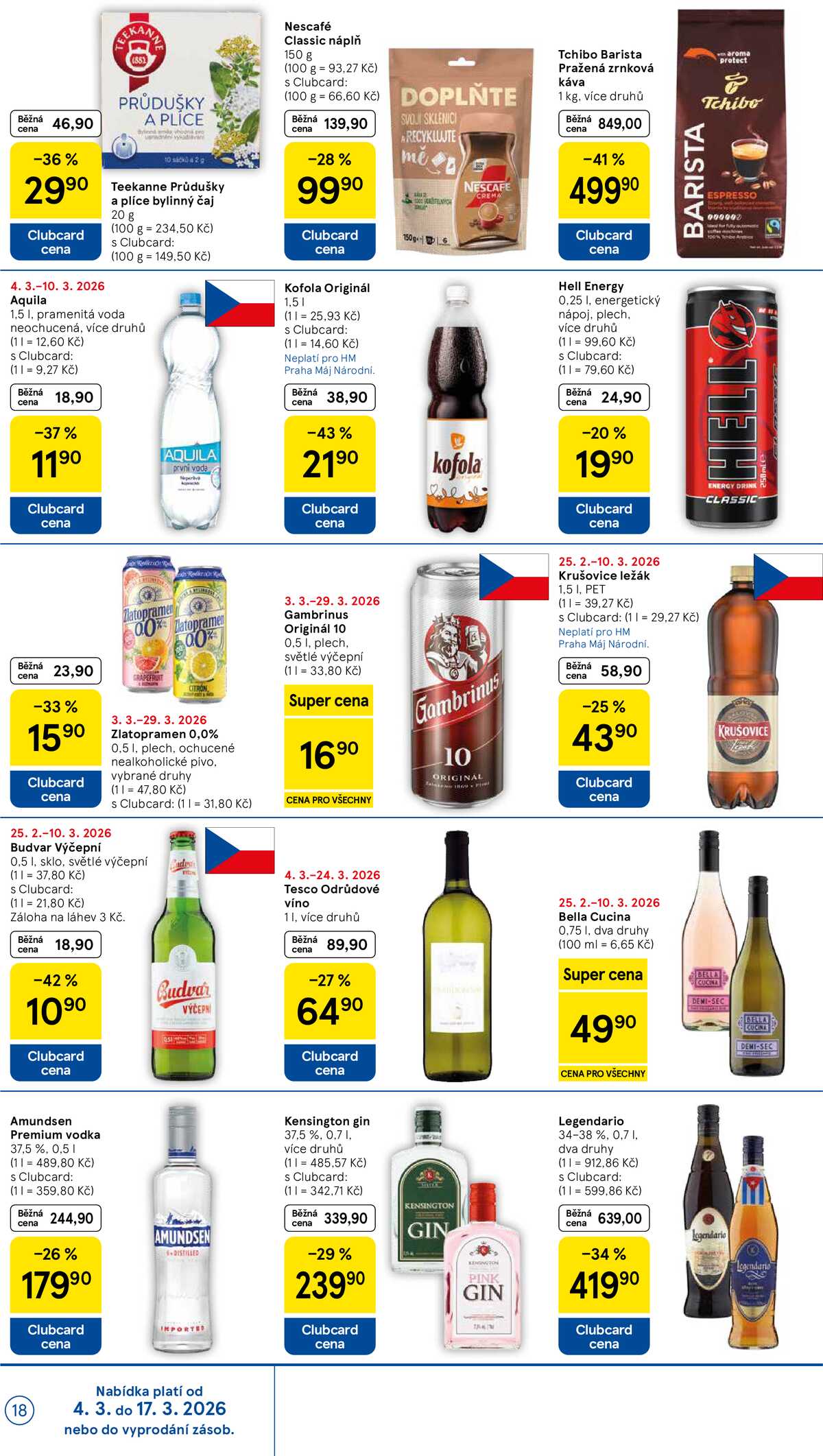 Tesco malé hypermarkety od 4.3. do 10.3.2026 strana 18