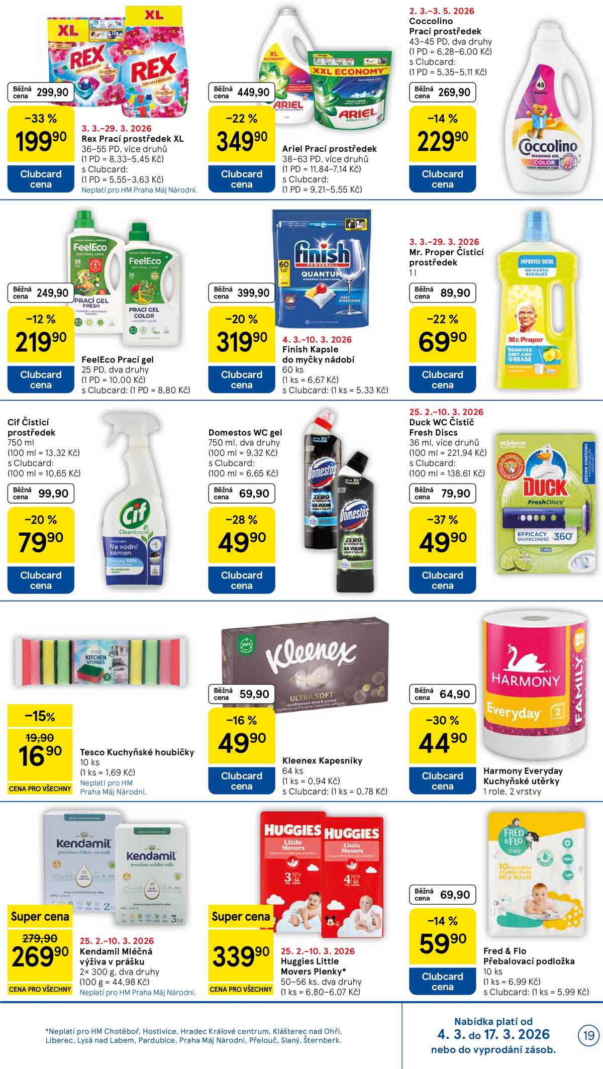 Tesco malé hypermarkety od 4.3. do 10.3.2026 strana 19