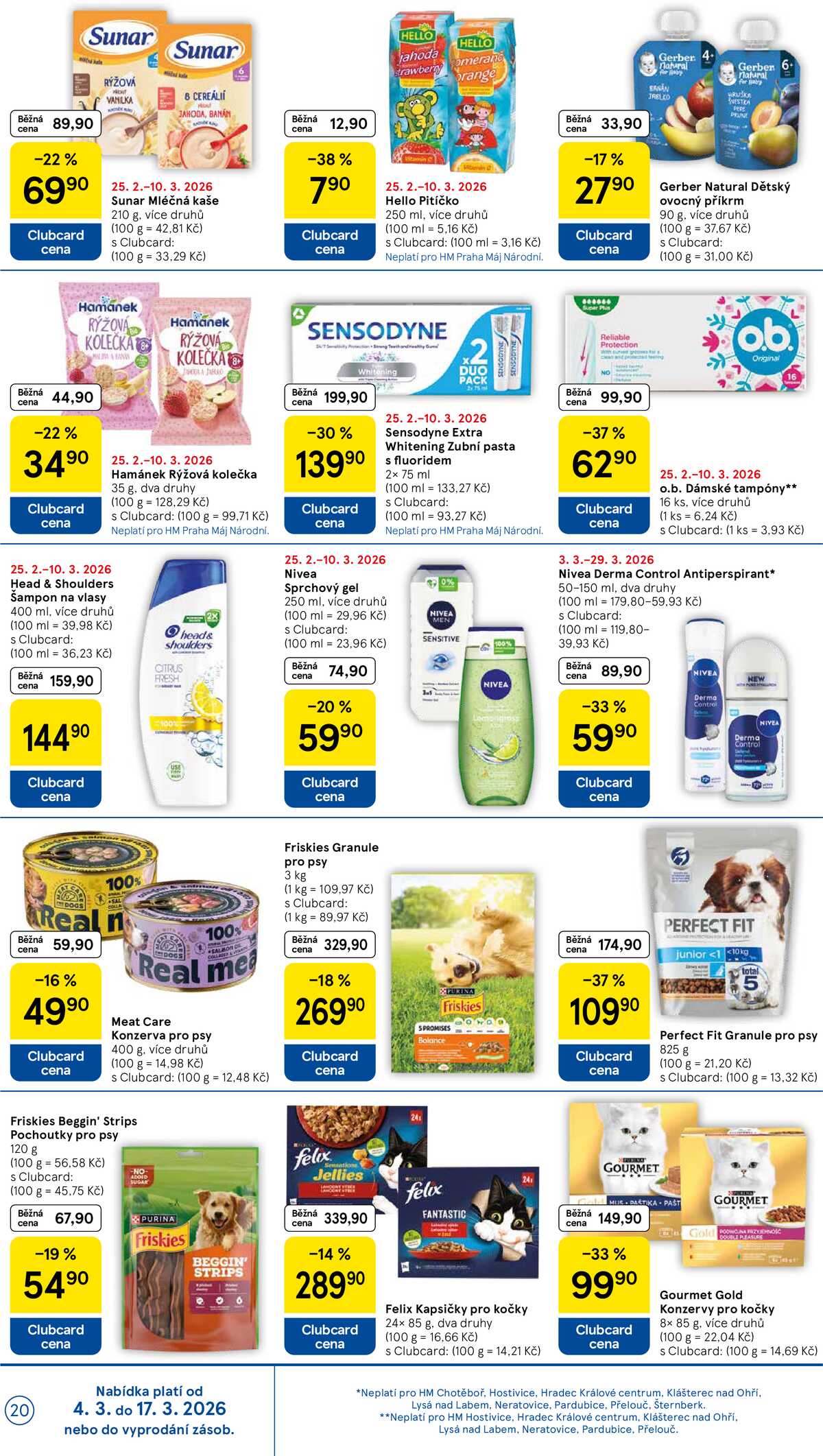 Tesco malé hypermarkety od 4.3. do 10.3.2026 strana 20