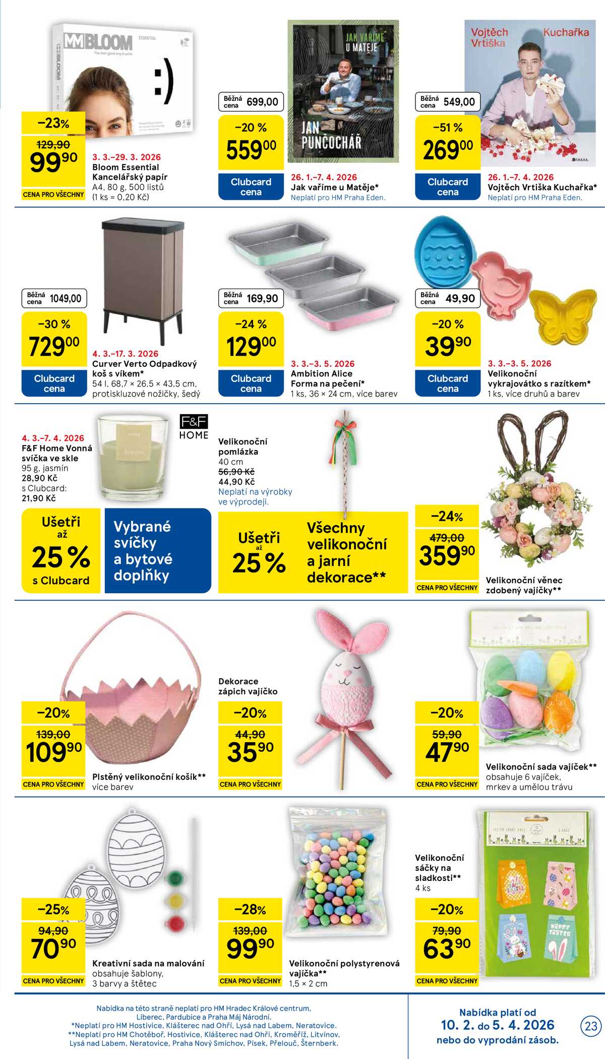 Tesco malé hypermarkety od 4.3. do 10.3.2026 strana 23